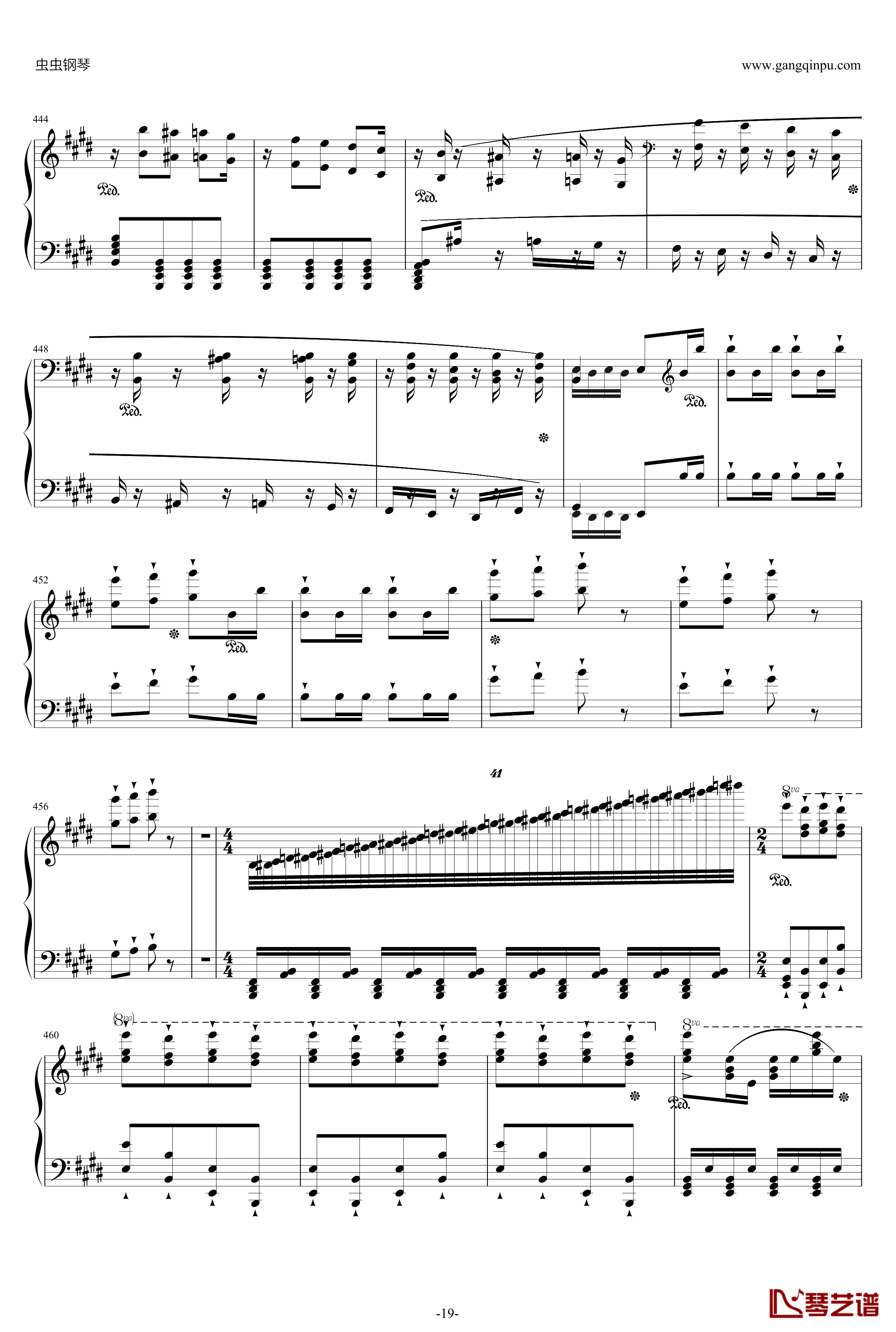 威廉·退尔序曲钢琴谱-李斯特S.55219