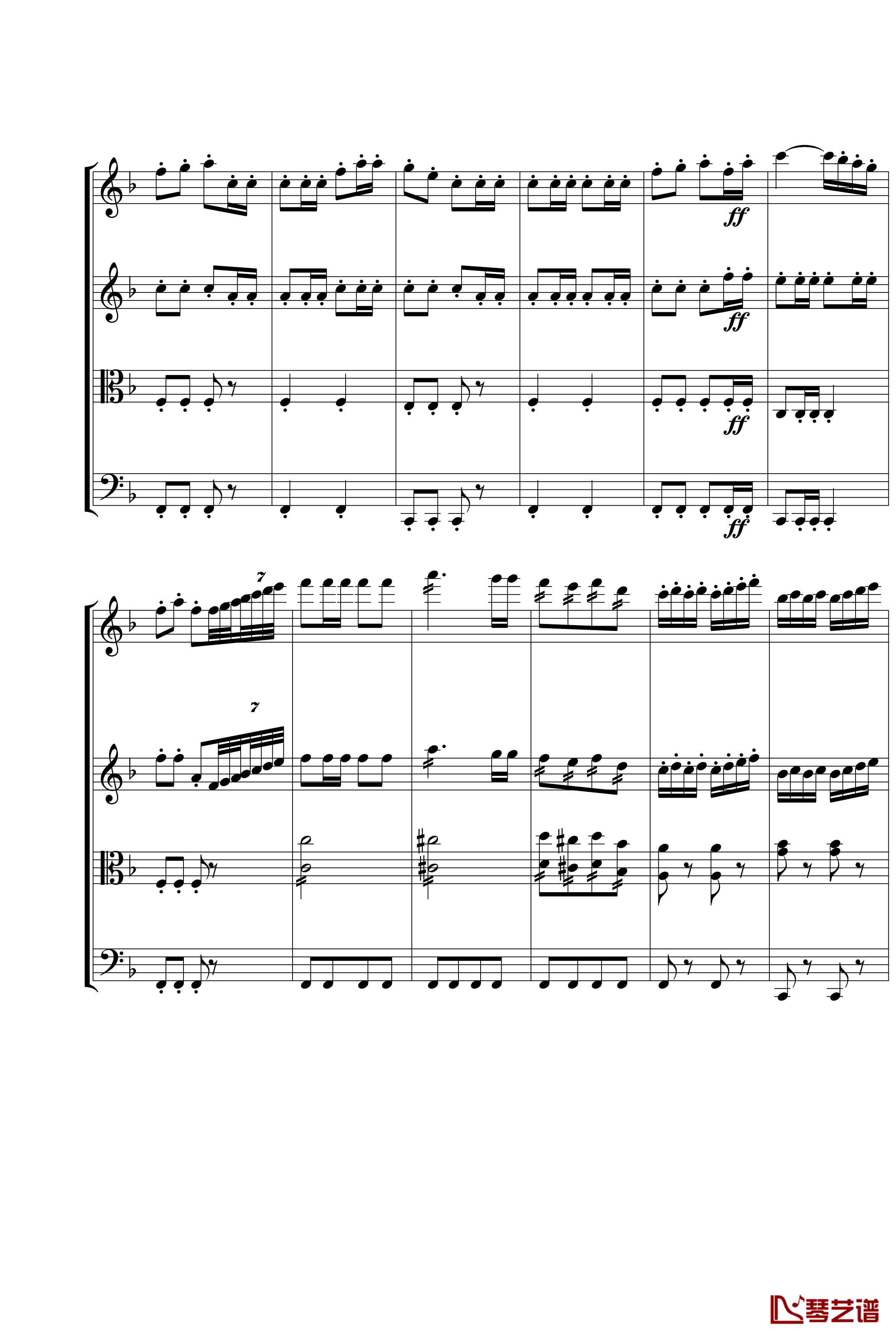威廉退尔钢琴谱-罗西尼6