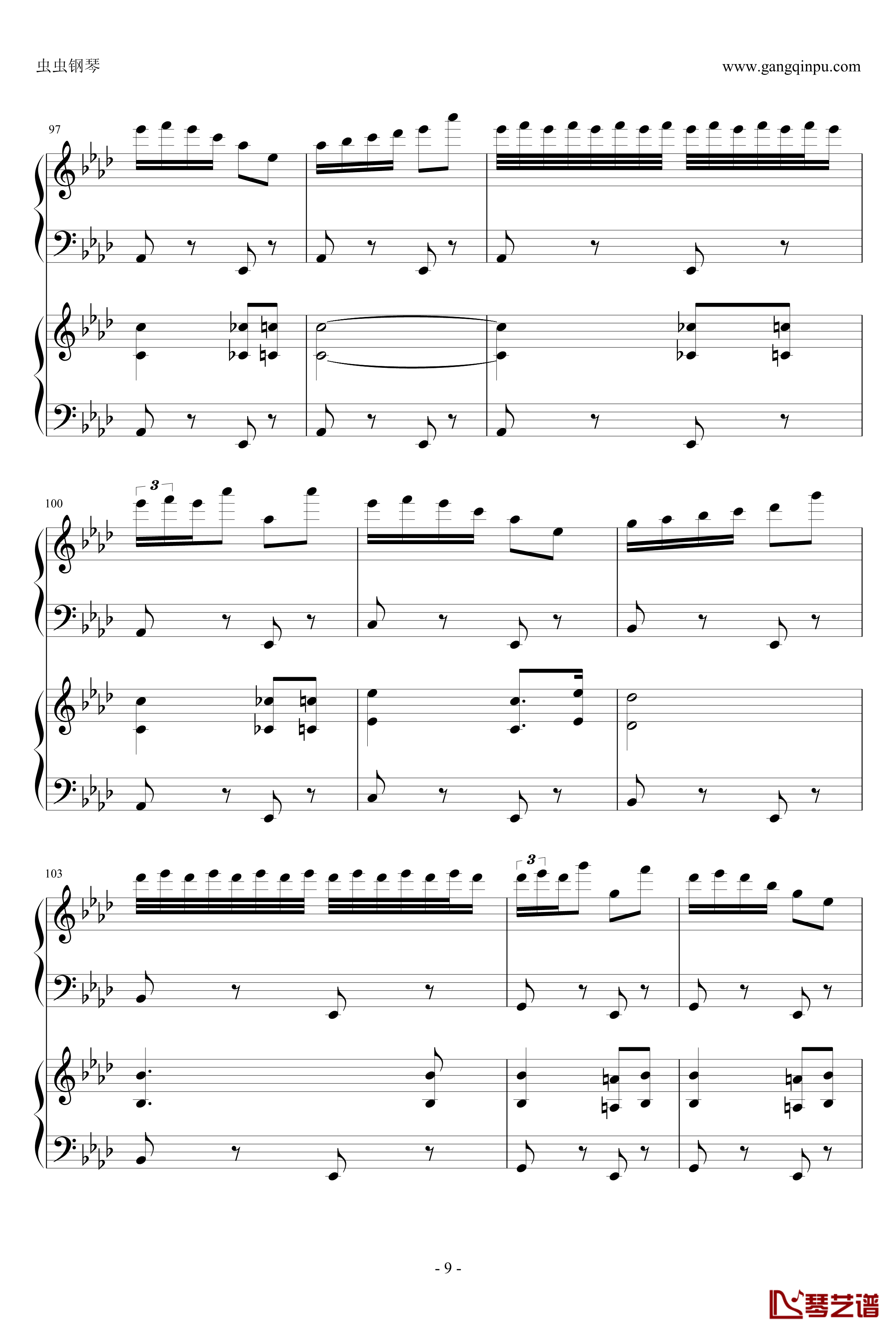 星条旗永不落钢琴谱-重制版-苏萨9