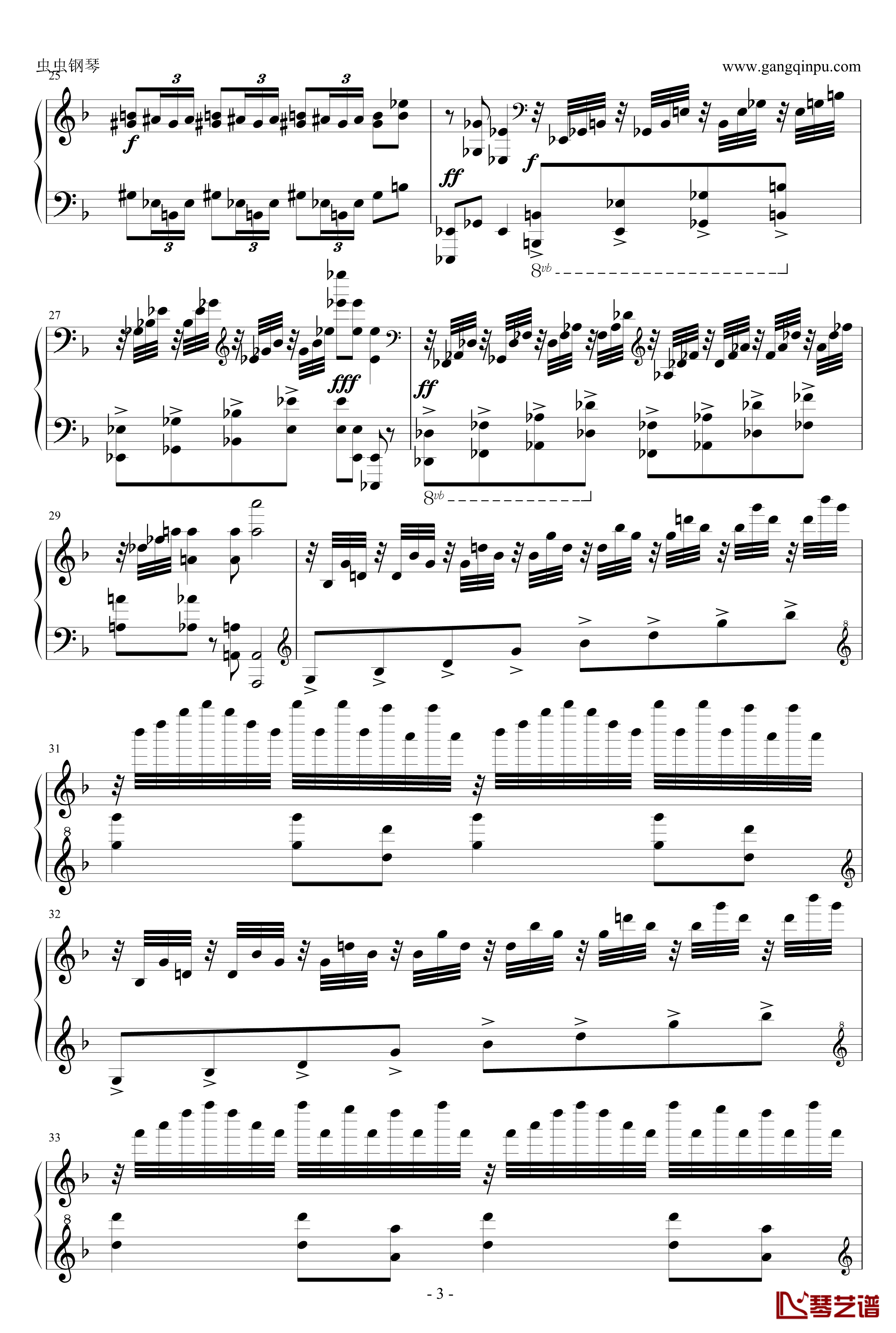 Requiem钢琴谱-安魂曲-马克西姆maksim-Maksim·Mrvica3