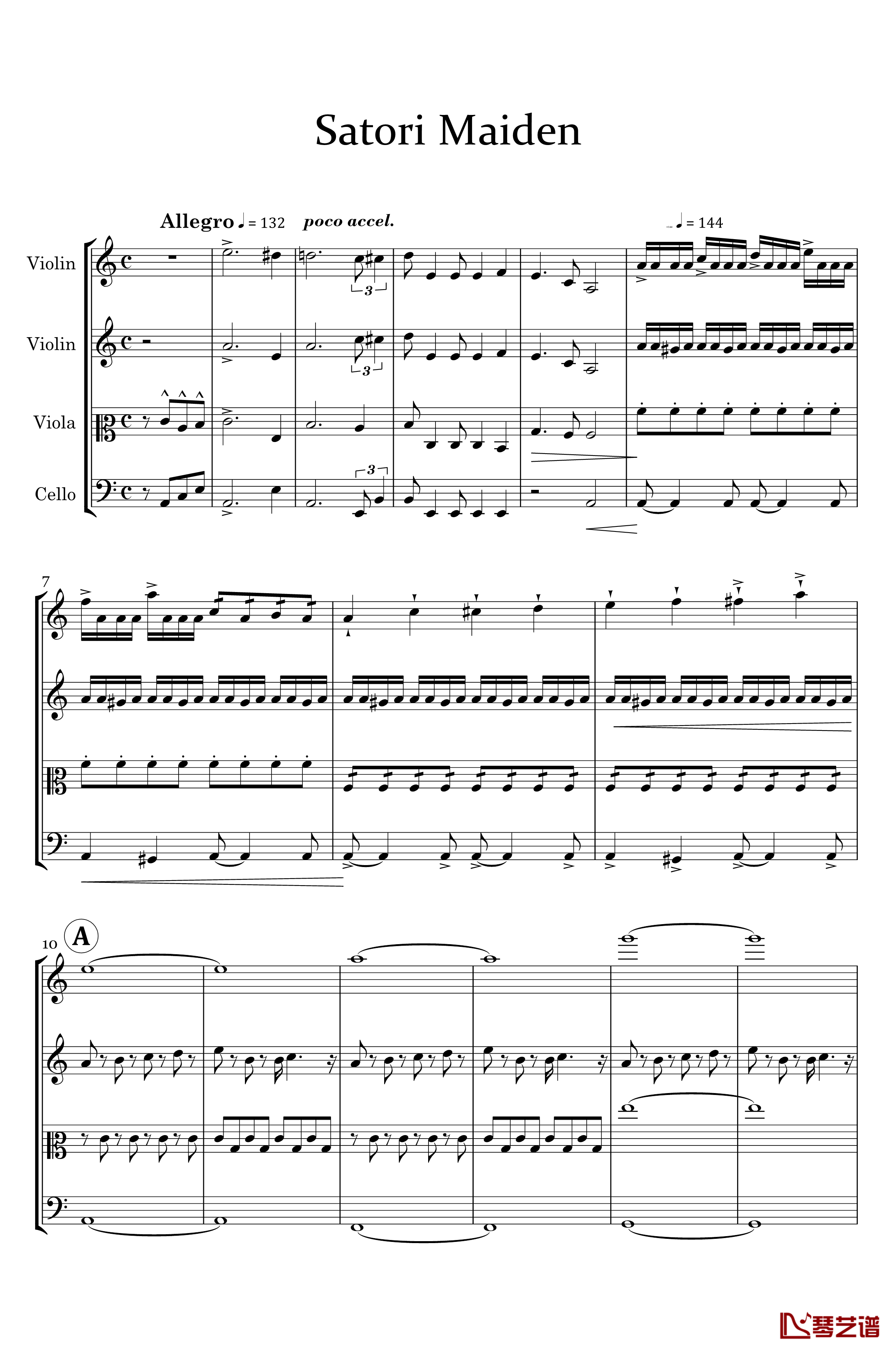 少女さとり钢琴谱-Komeiji Satori Theme-zun1