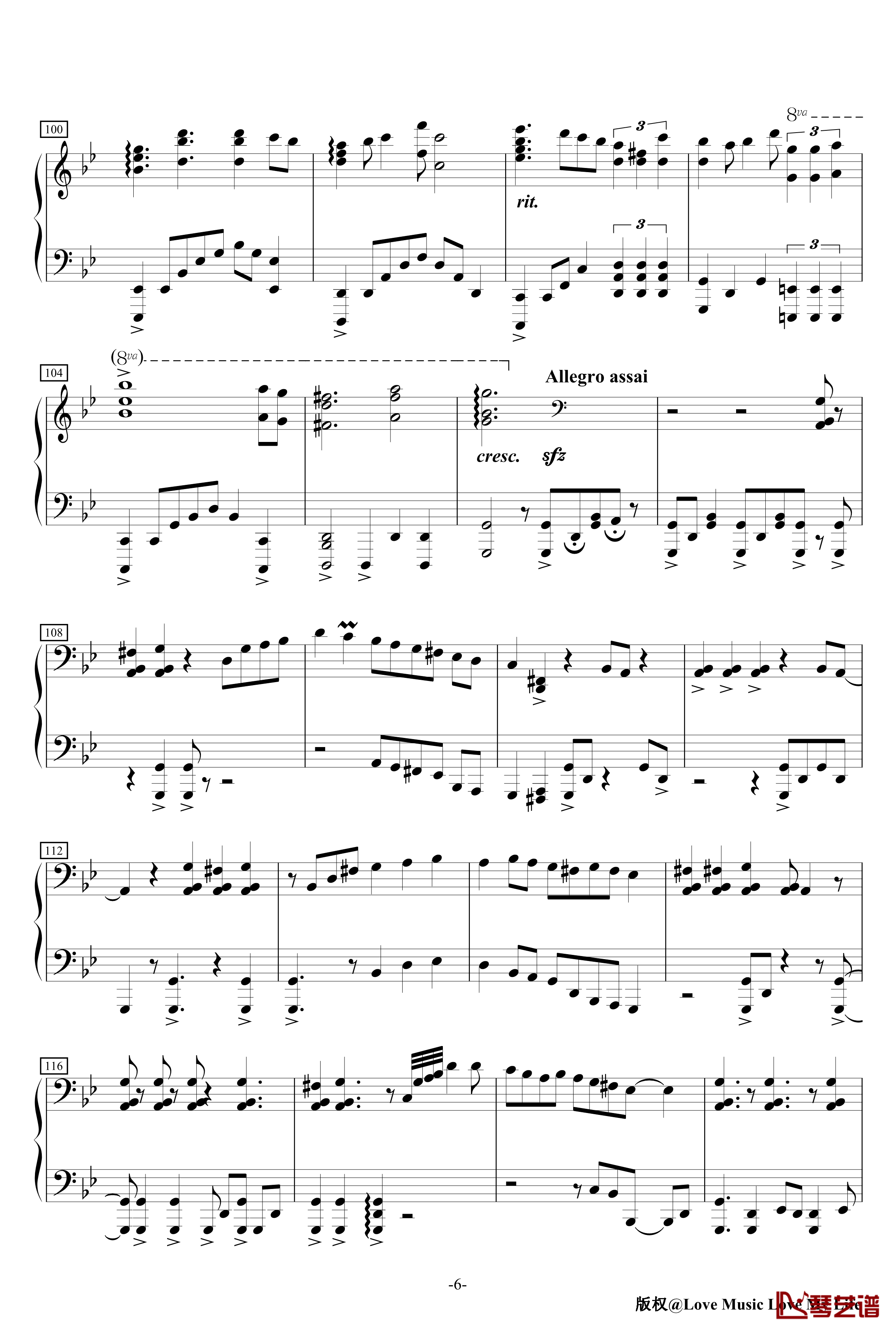 Hera钢琴谱-触手猴6