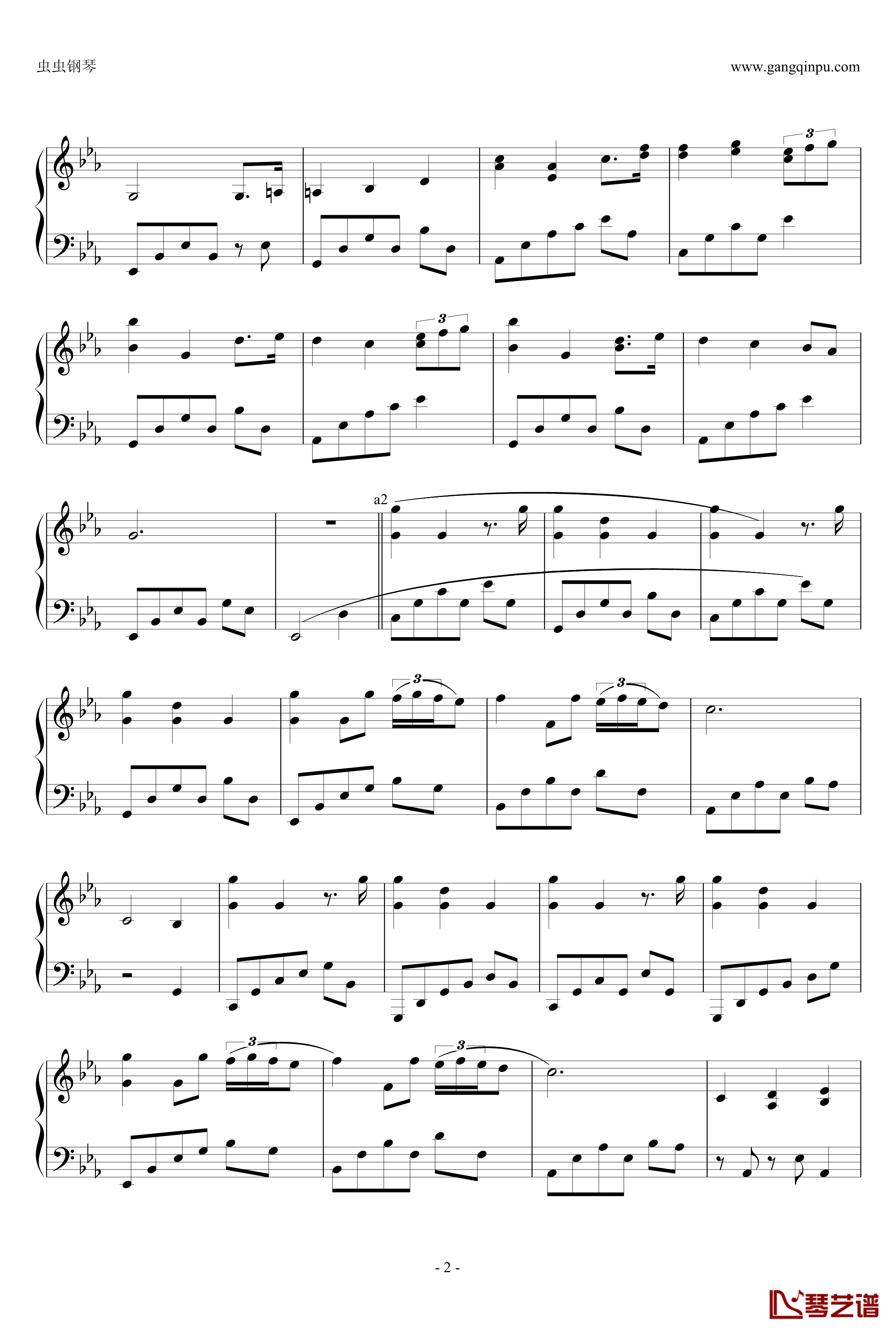 A Breathtaking Piano Piece钢琴谱-jervy hou2