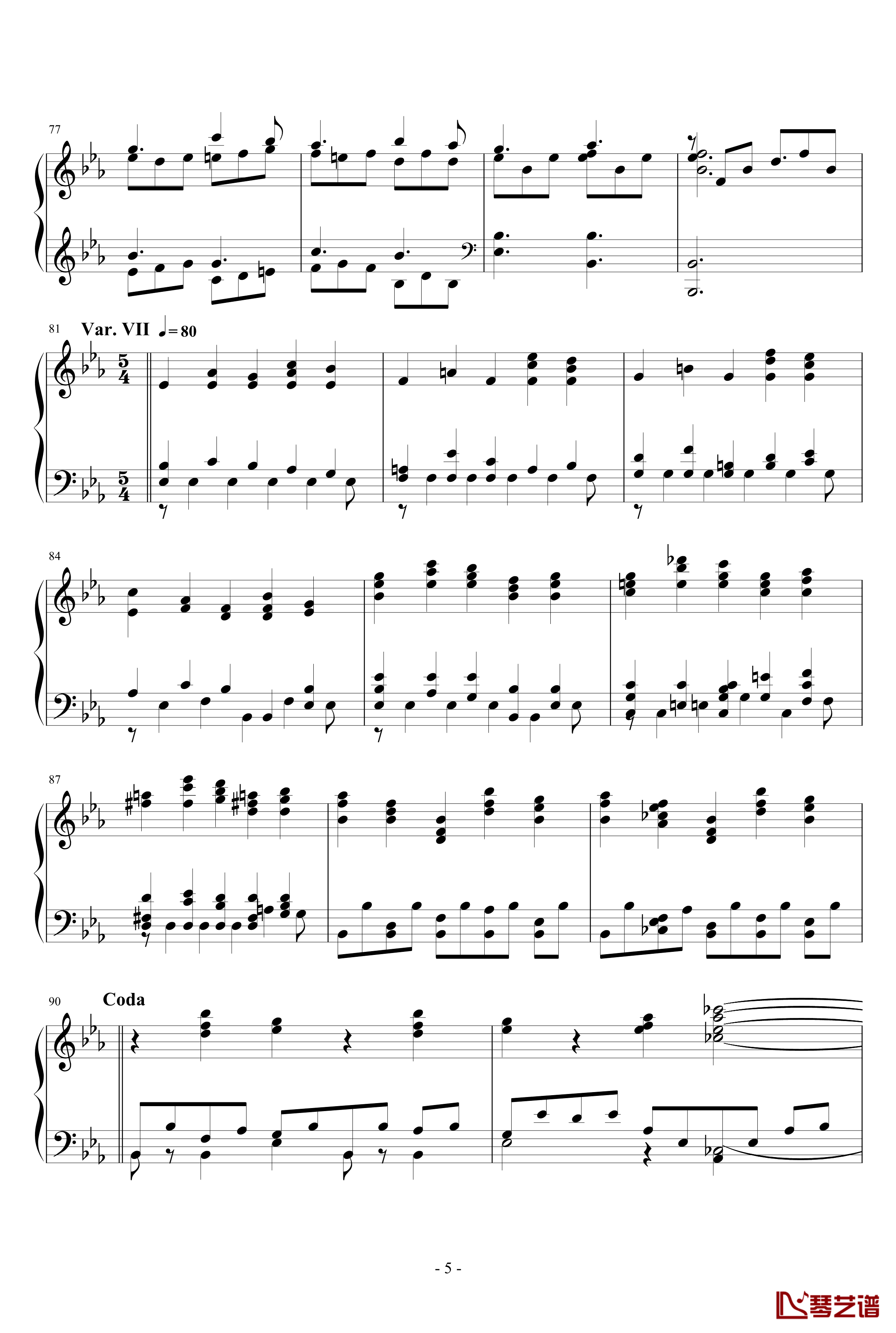 Salute to Elgar钢琴谱-nzh19345