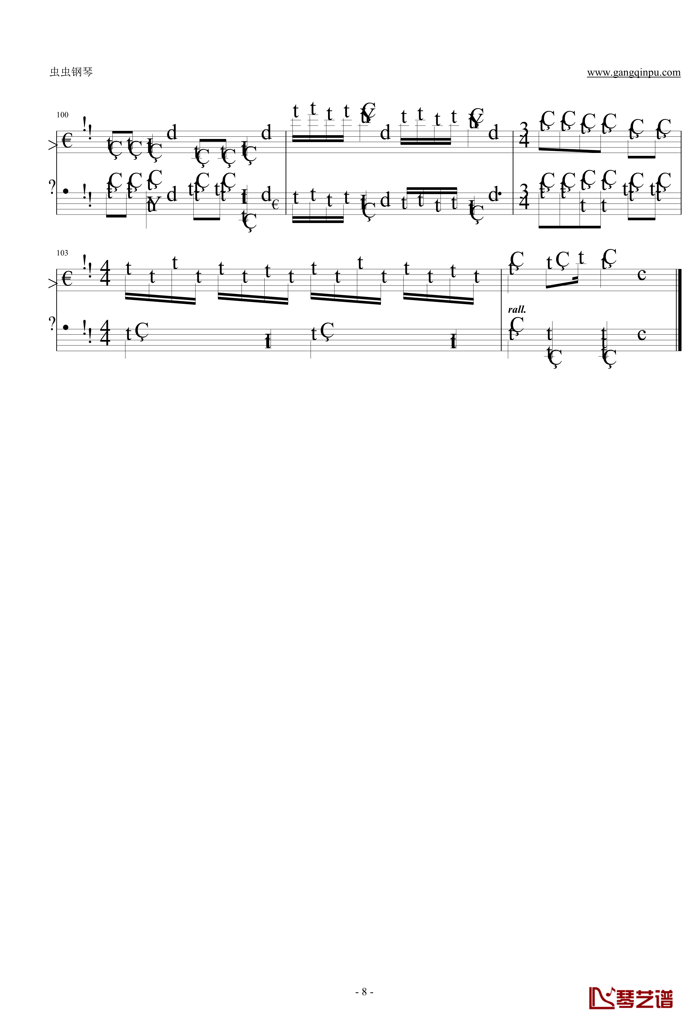 Piano Sonata No. 33 in D Major钢琴谱-Leif Ove Andsnes8