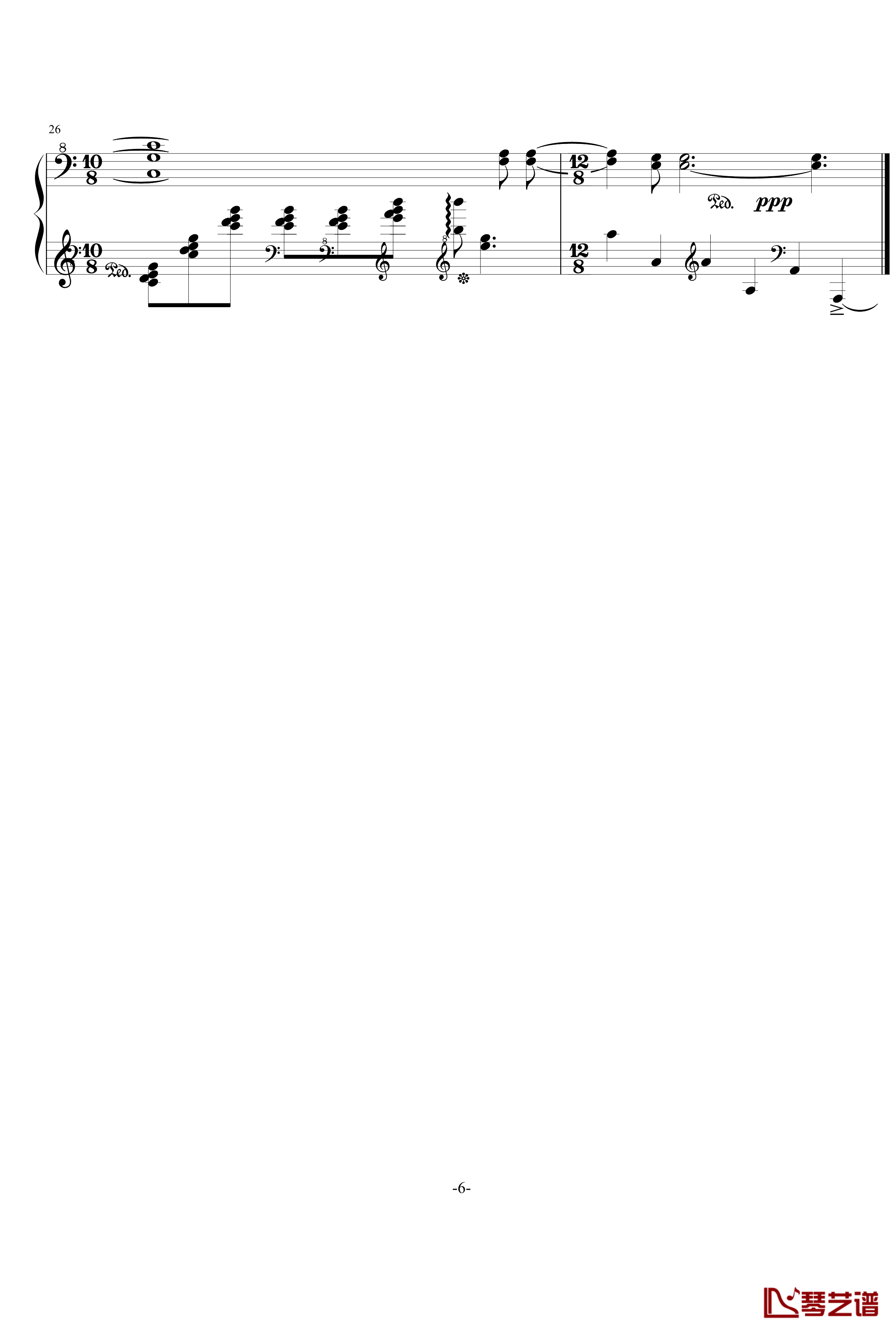 NO.-1 Op.7钢琴谱-北方局长6