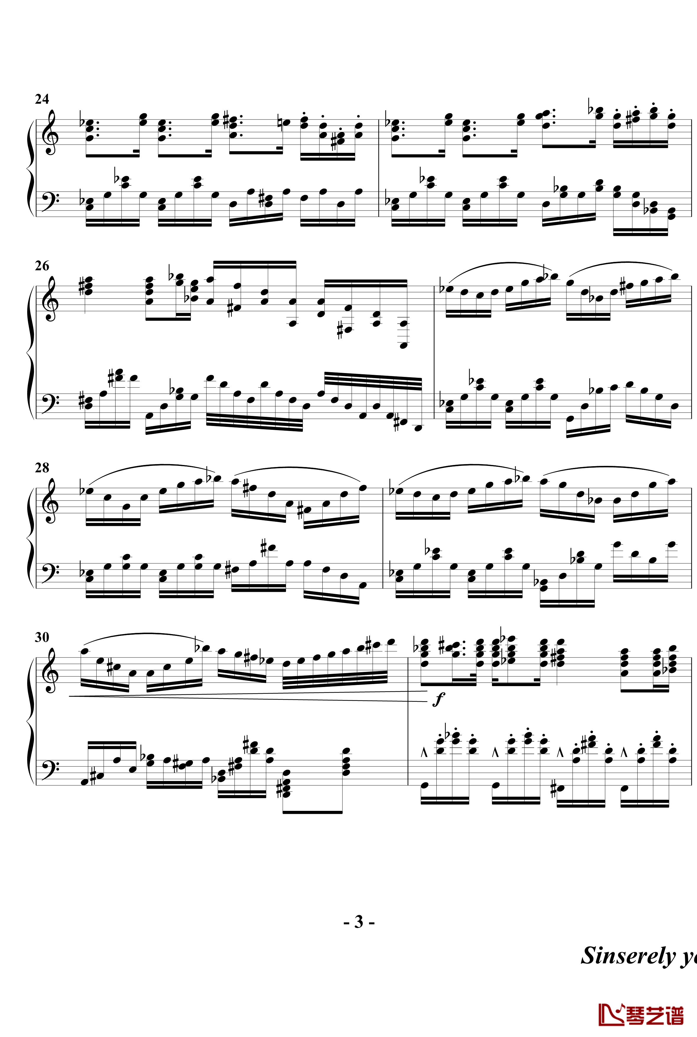 幻想奏鸣曲钢琴谱-第一乐章-beornotbe3