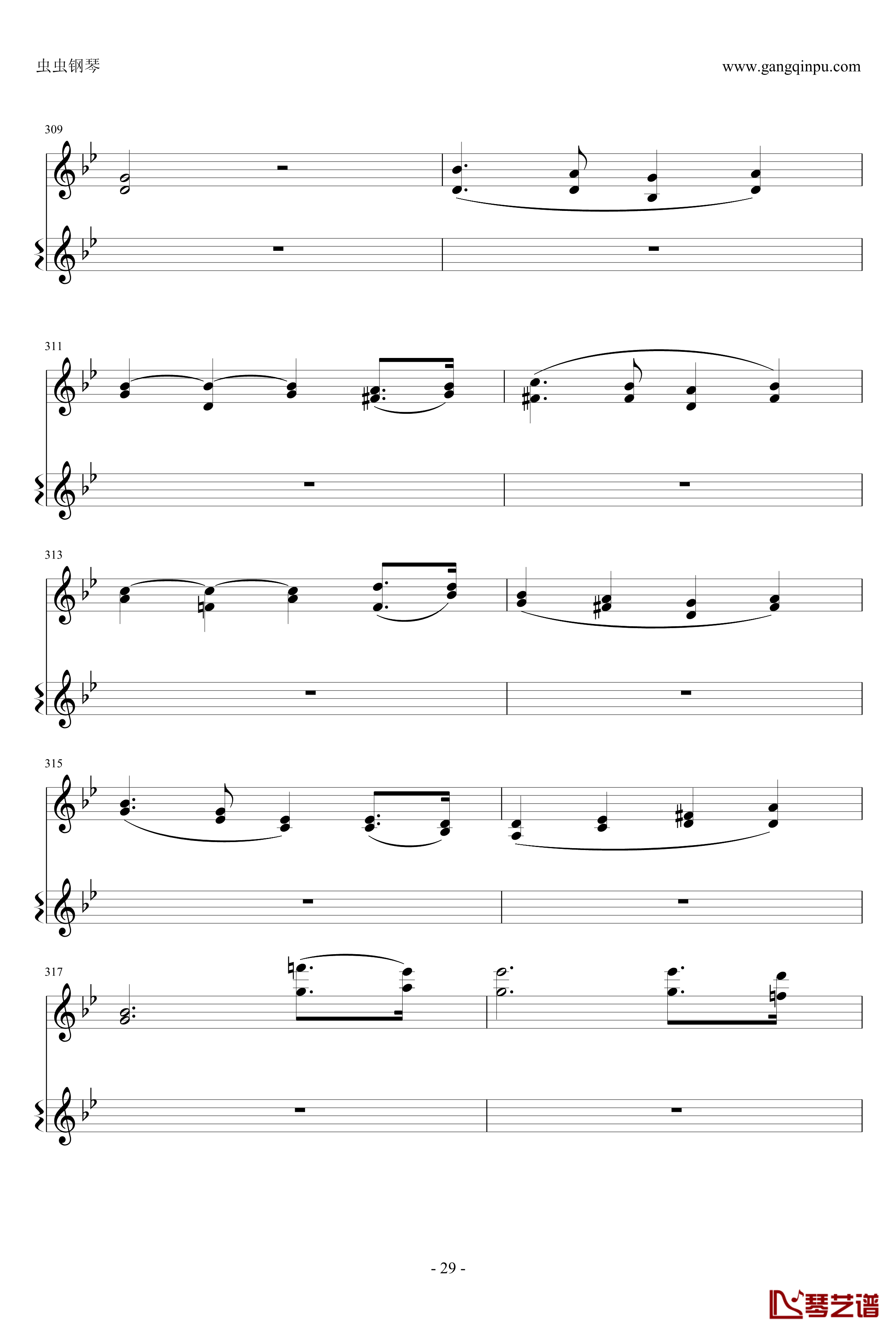 意大利国歌钢琴谱-变奏曲修改版-DXF29