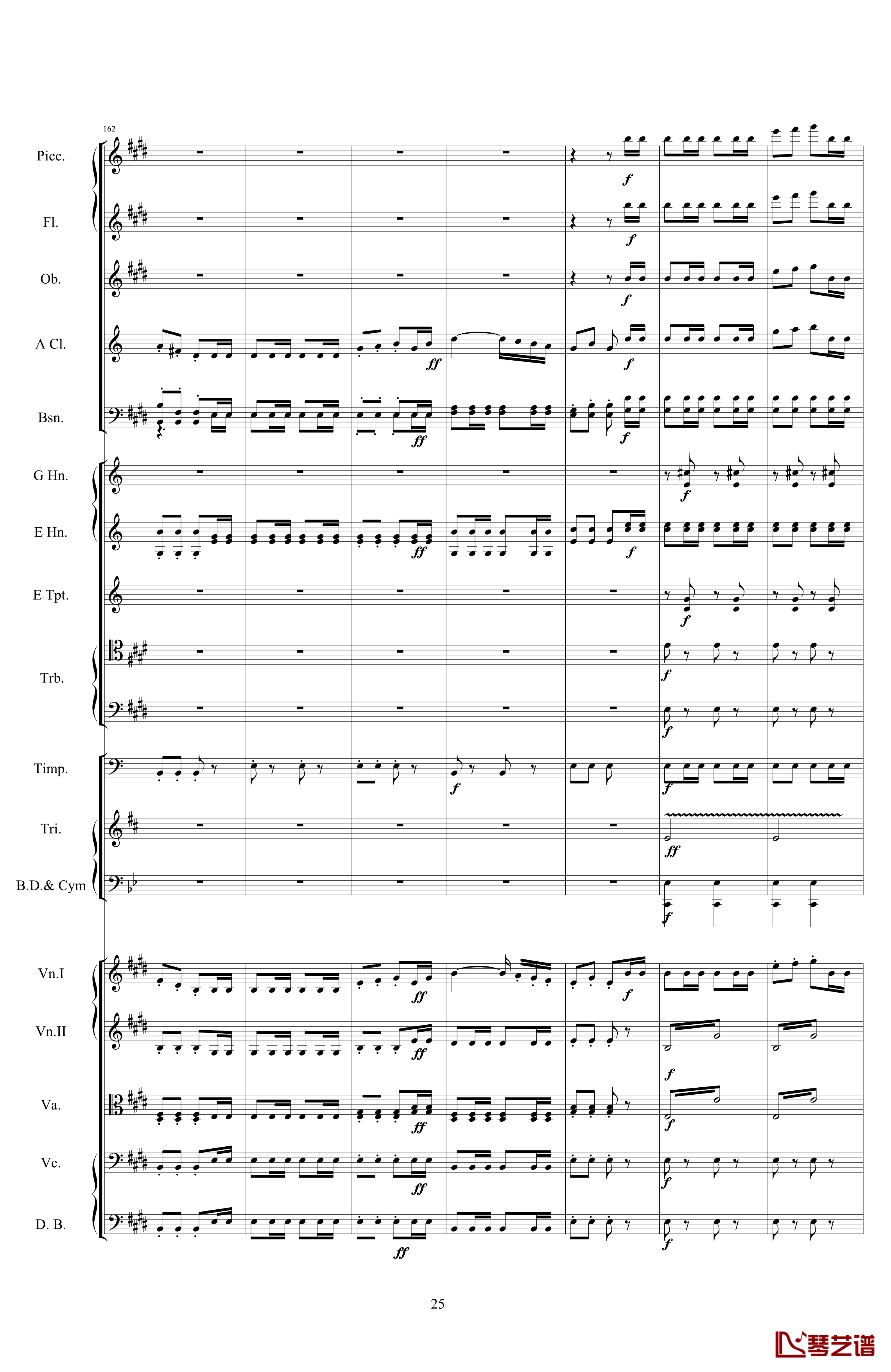 威廉退尔序曲钢琴谱-原版扒谱-罗西尼25