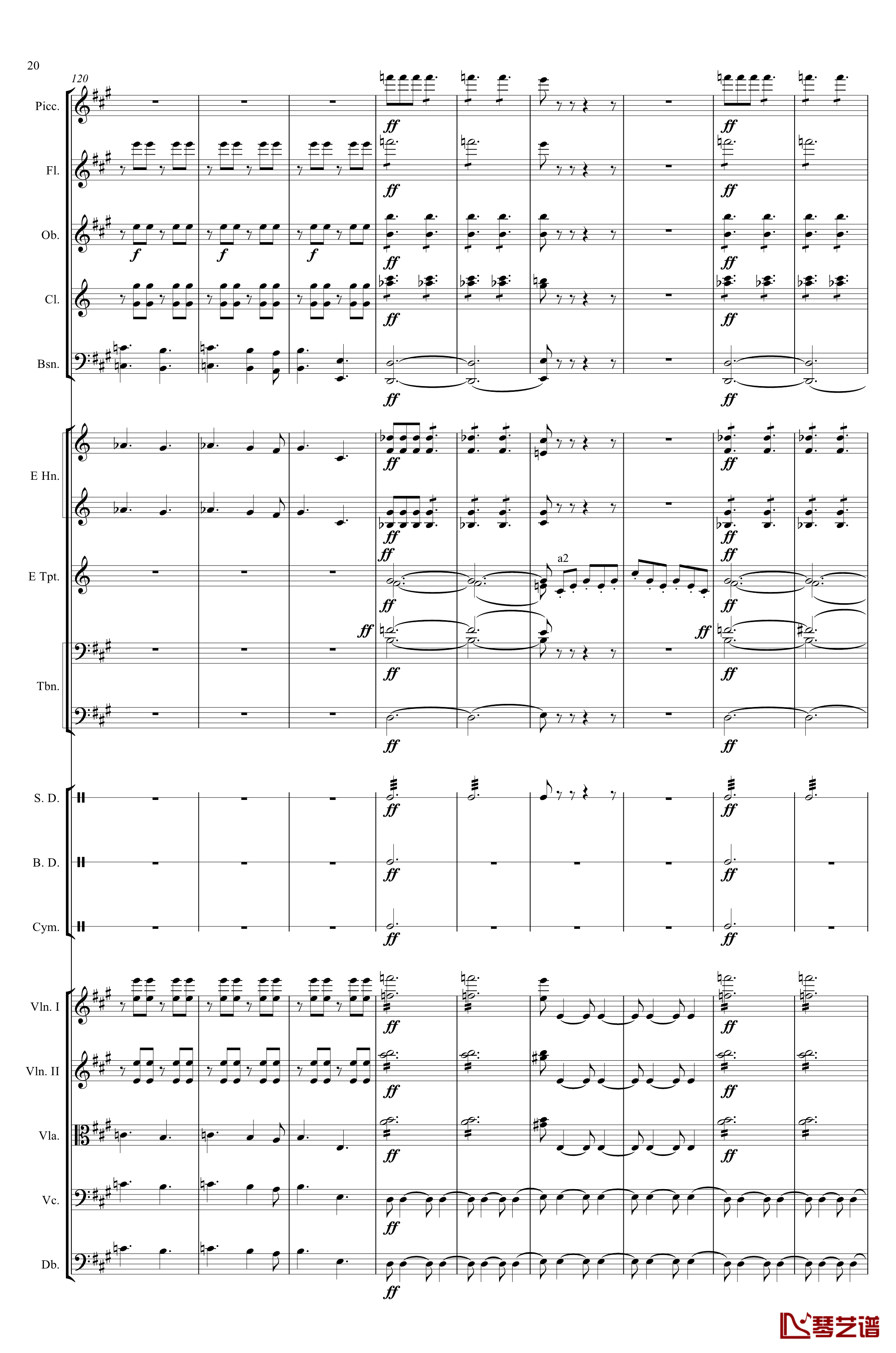 轻骑兵序曲钢琴谱-Franz von Suppe20