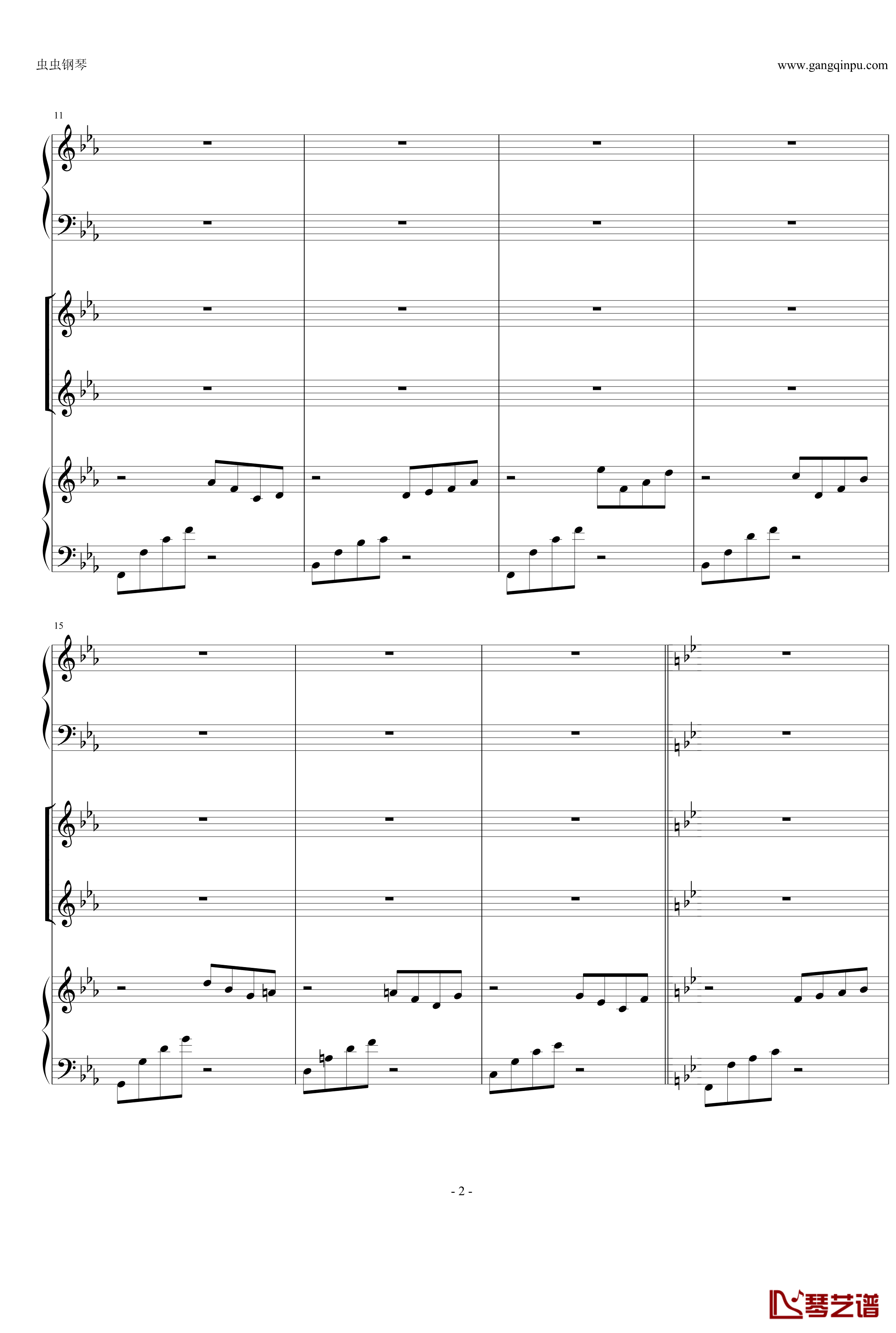 Anymusic钢琴谱-机械乐器乐-第三乐章2