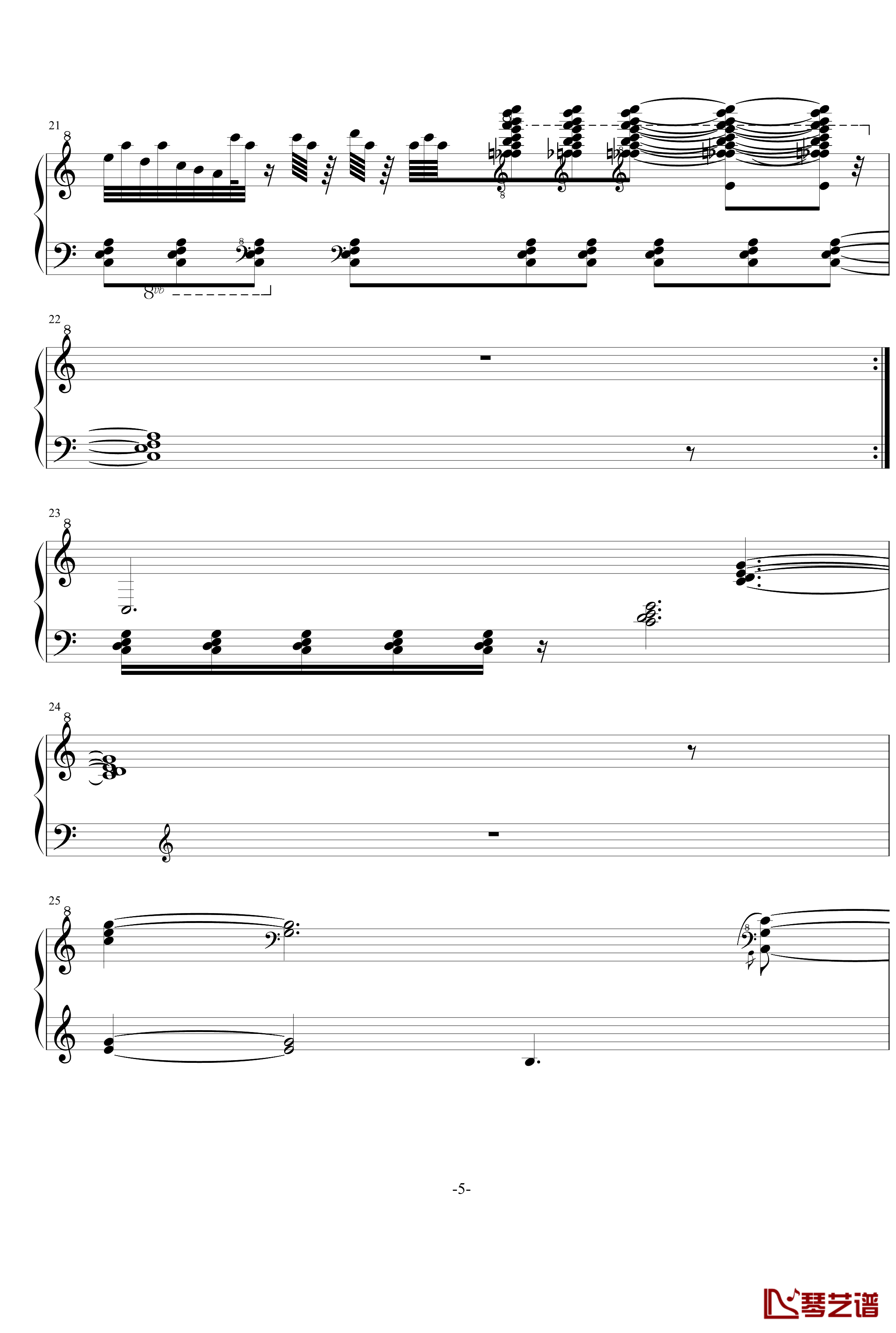 NO.-1 Op.7钢琴谱-北方局长5
