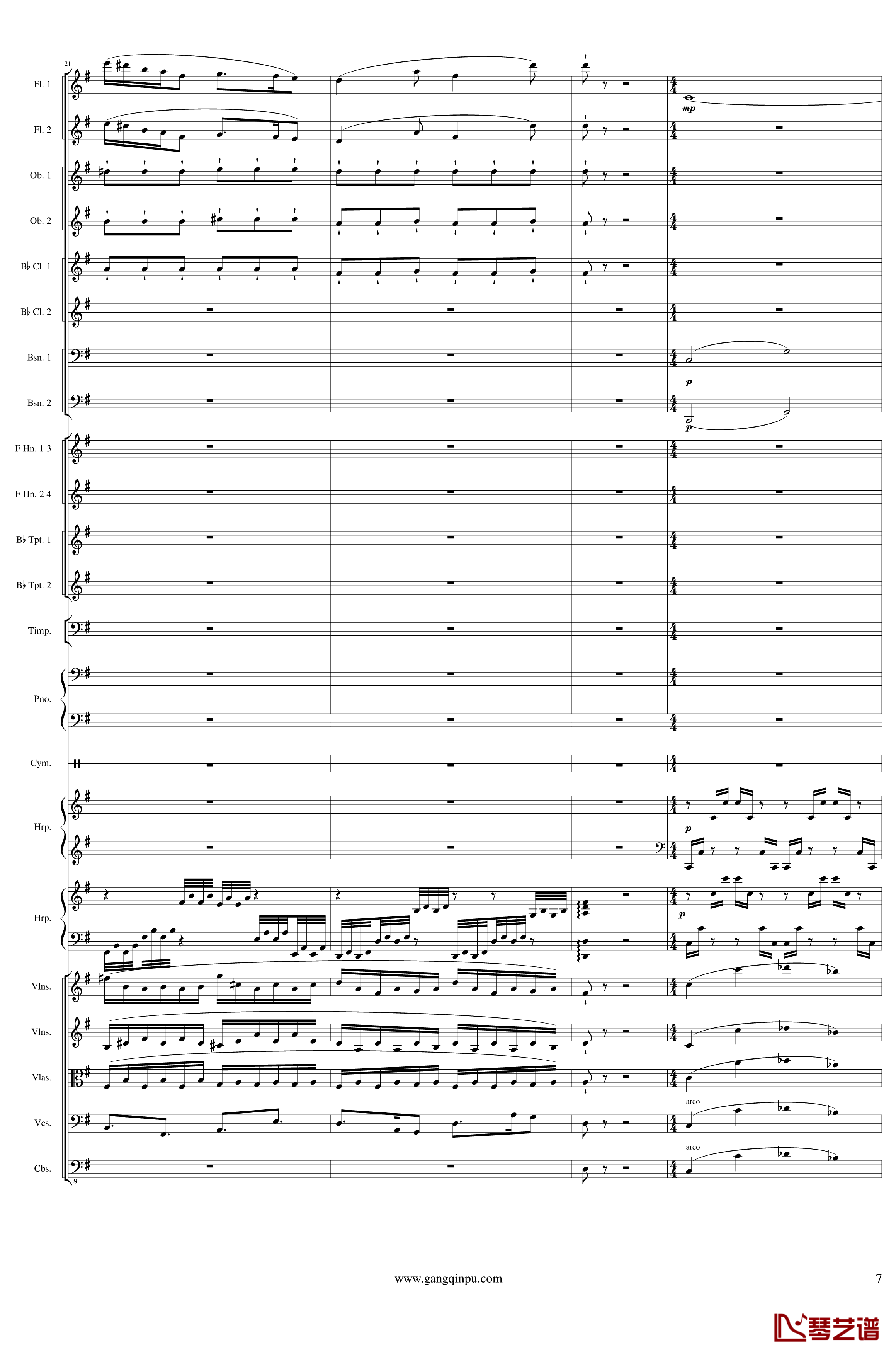 Symphonic Poem No.3, Op.91 Part 2钢琴谱-一个球7