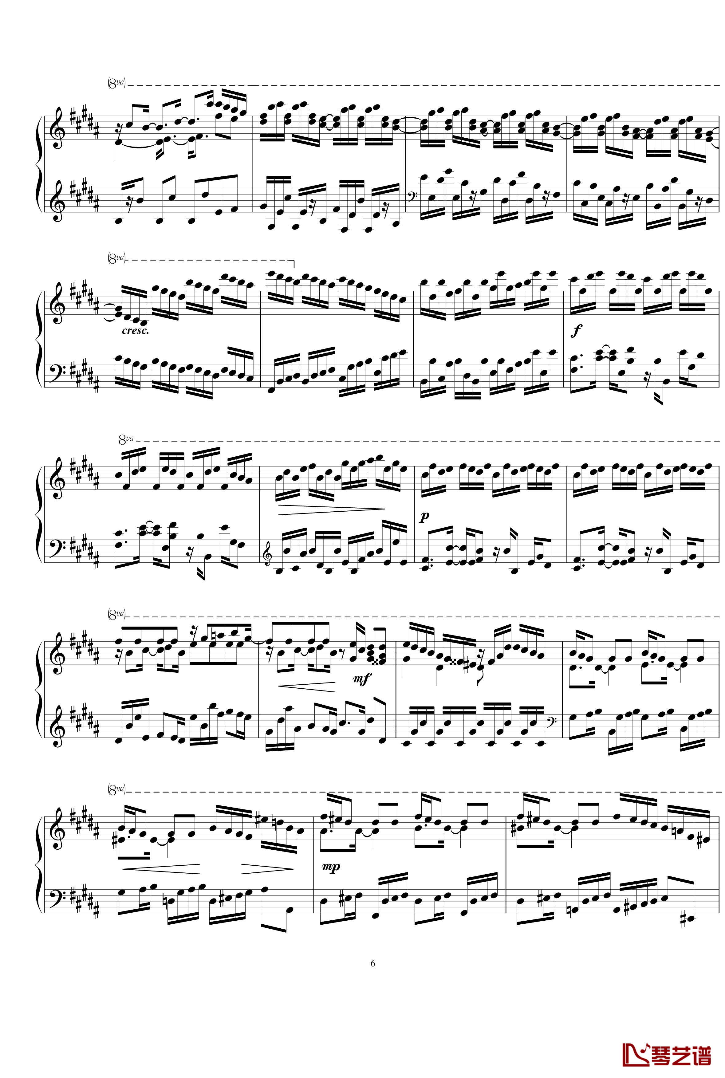练习曲钢琴谱1.5-gzf1356