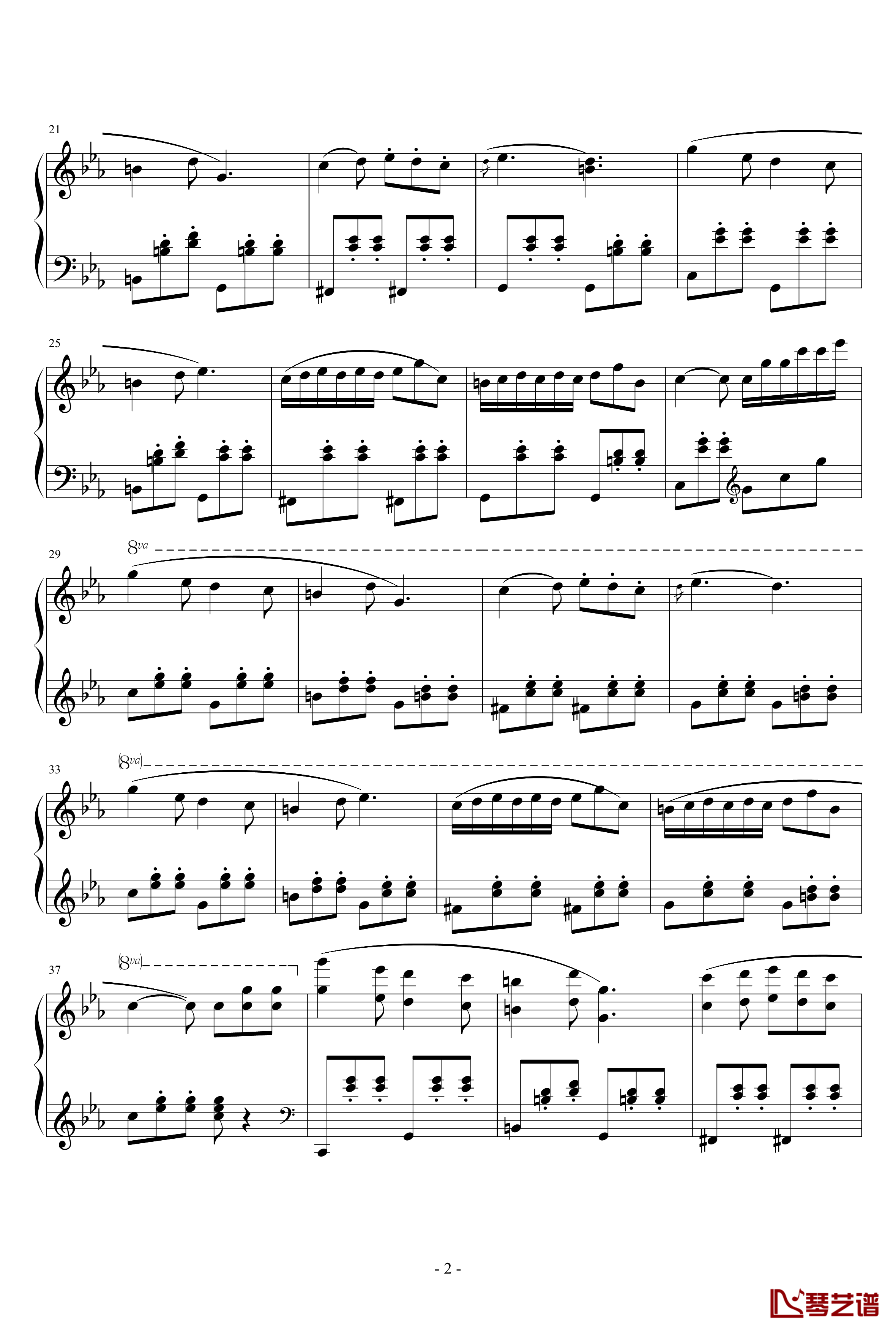 Vanilla Dance钢琴谱-Mrjoeconan2