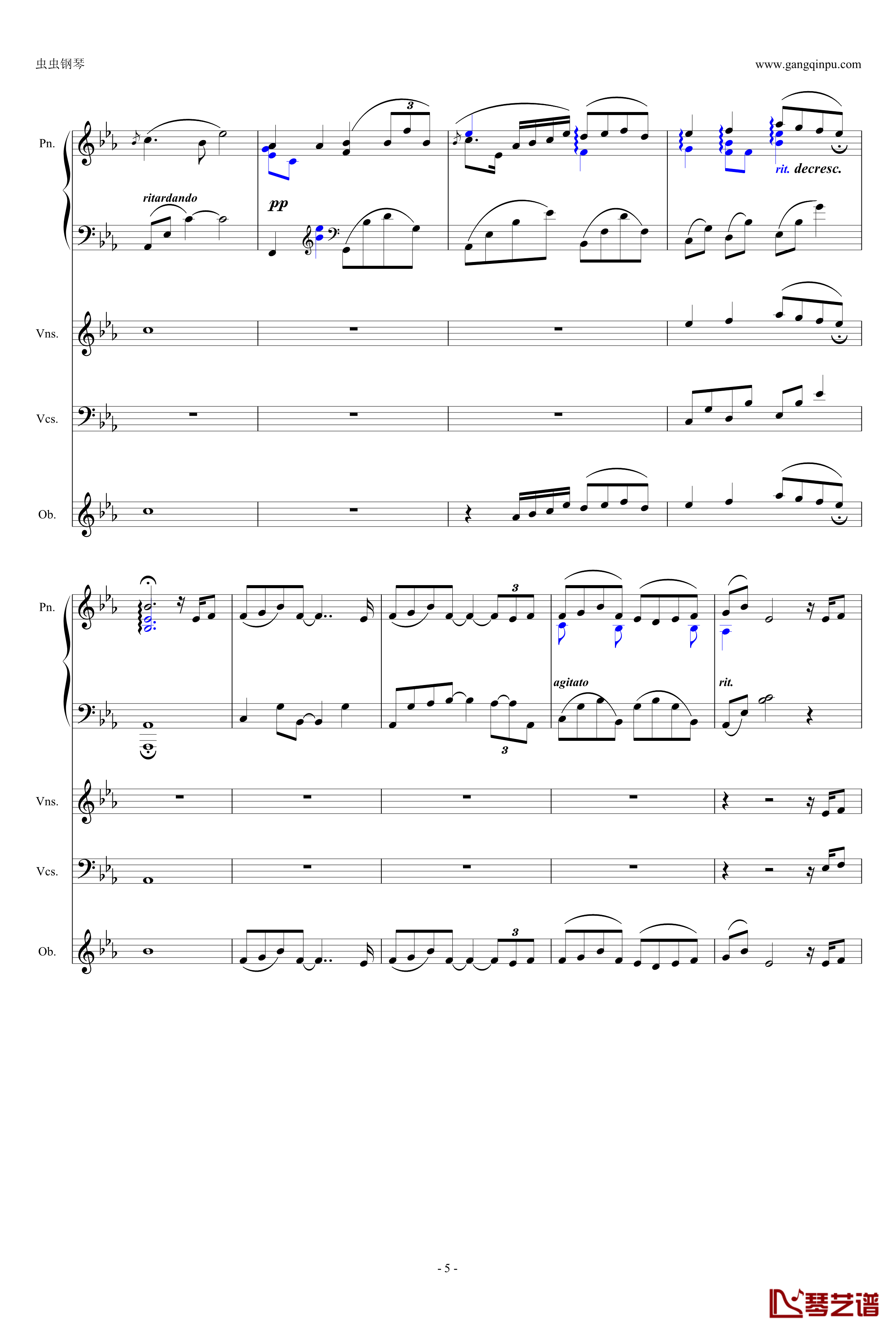 紫的琴弦钢琴谱-改编自紫的触键-时空之旅5