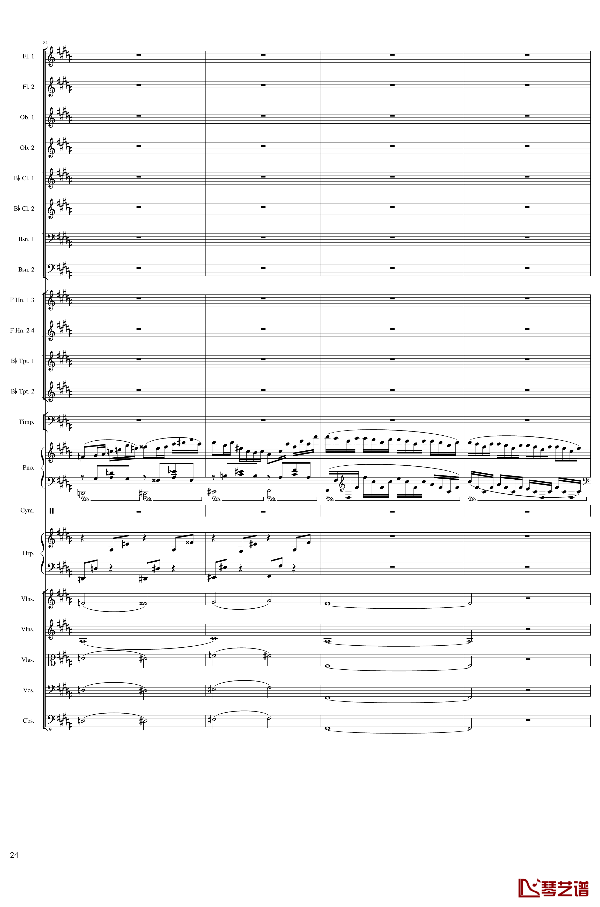 Symphonic Poem No.3, Op.91 Part 3钢琴谱-一个球24