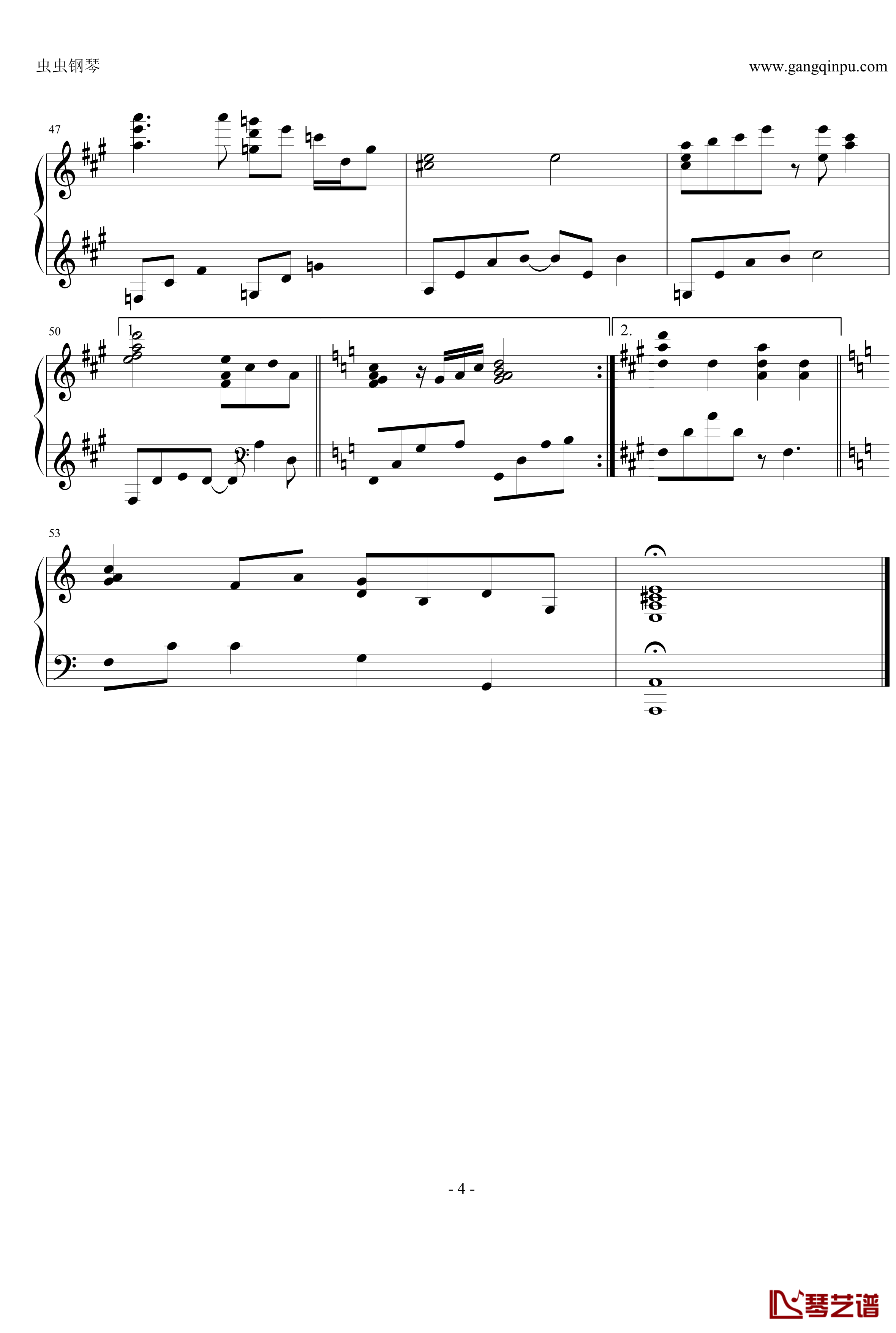 TORCH钢琴谱-Clannad4