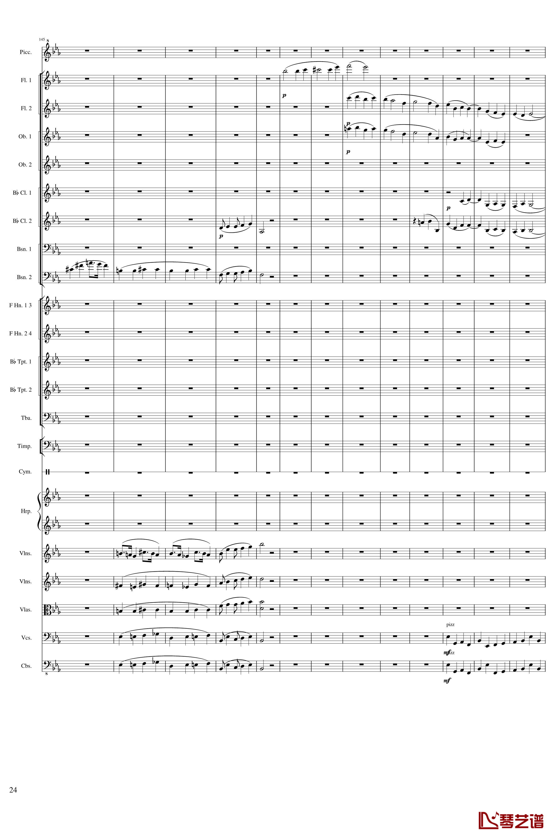 Symphonic Poem No.2, Op.65钢琴谱-一个球24