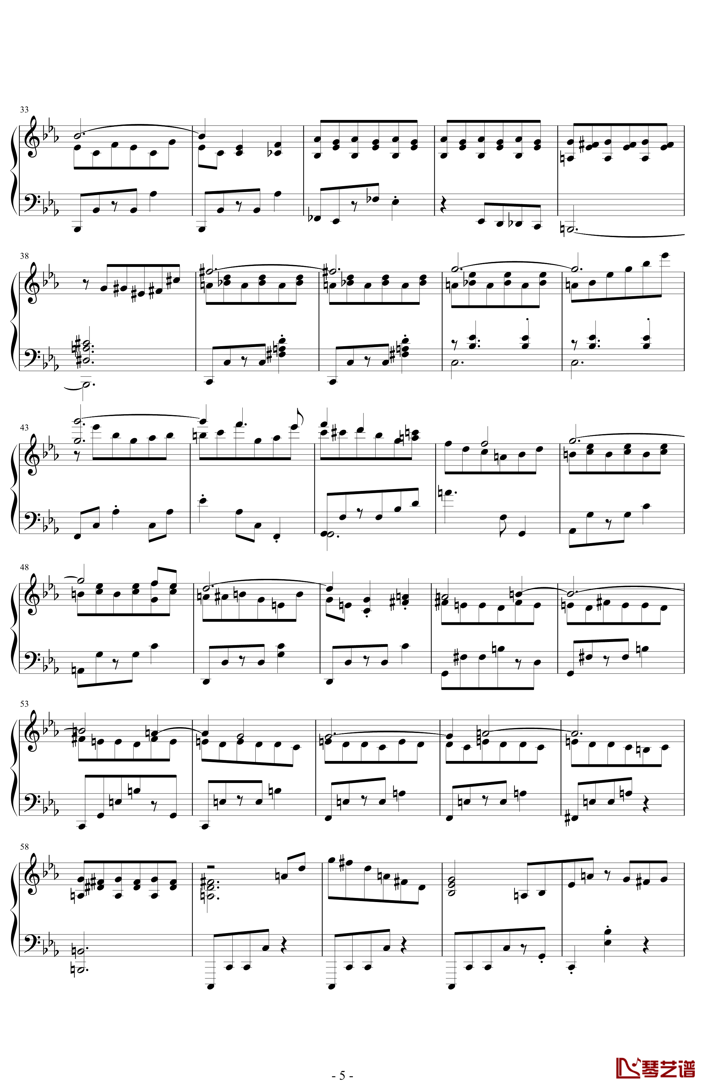 Concert Etude Op.40 No.2钢琴谱-Reverie-尼古拉·凯帕斯汀-Nikolai Kapustin5