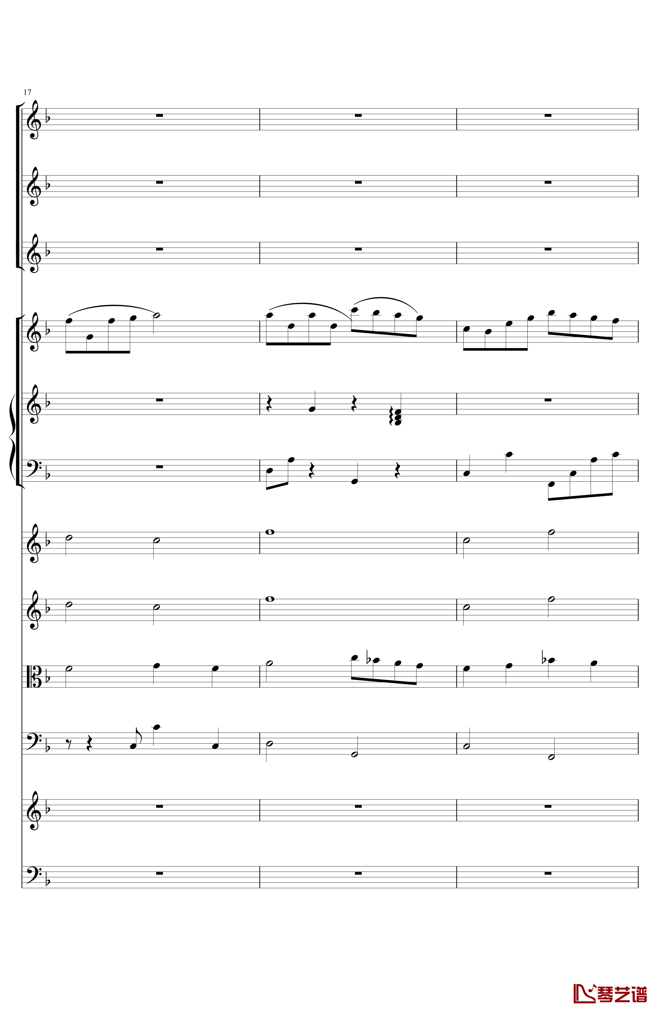 辛德勒的名单钢琴谱-小提琴协奏曲-影视5