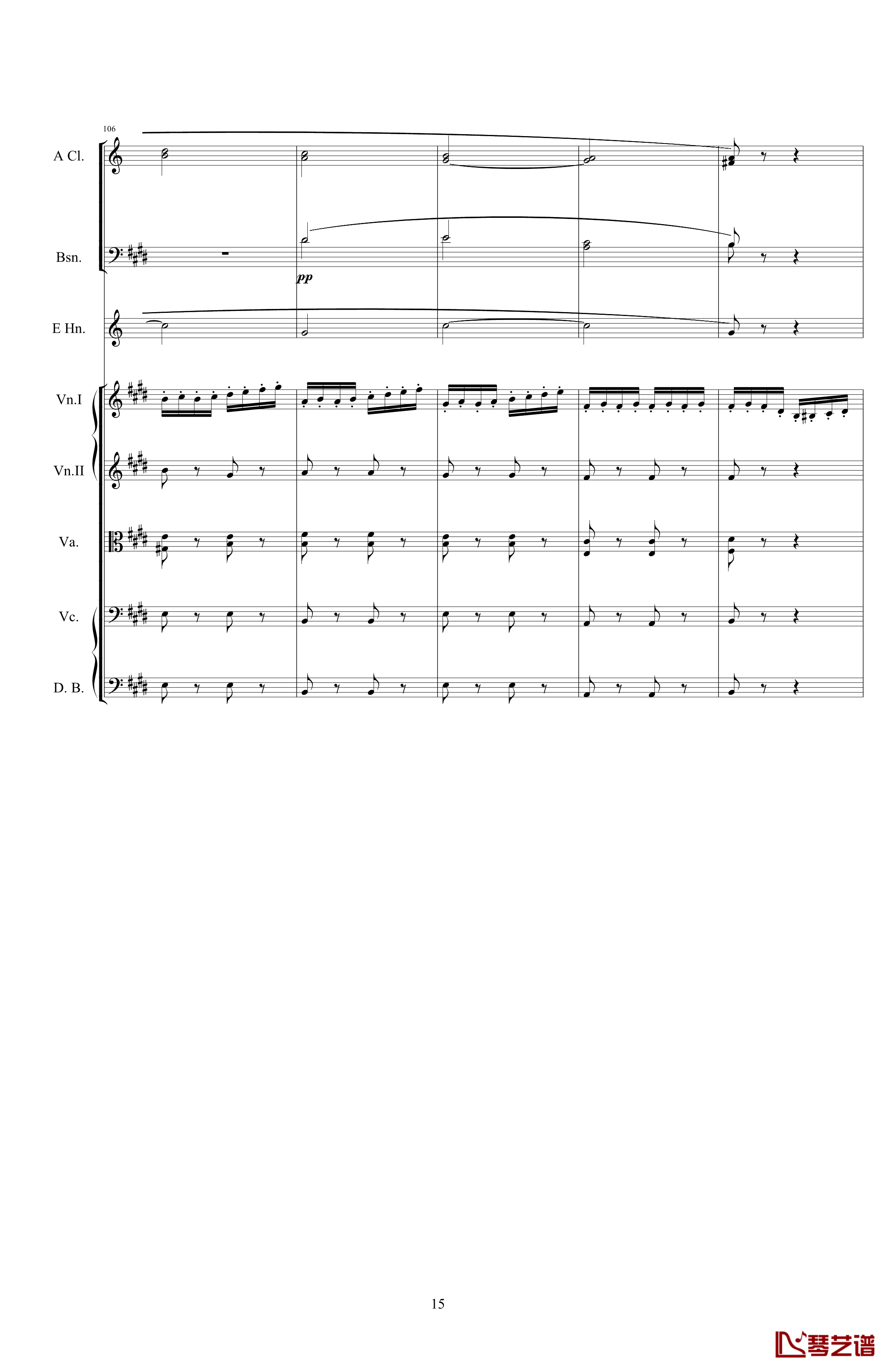 威廉退尔序曲钢琴谱-原版扒谱-罗西尼15