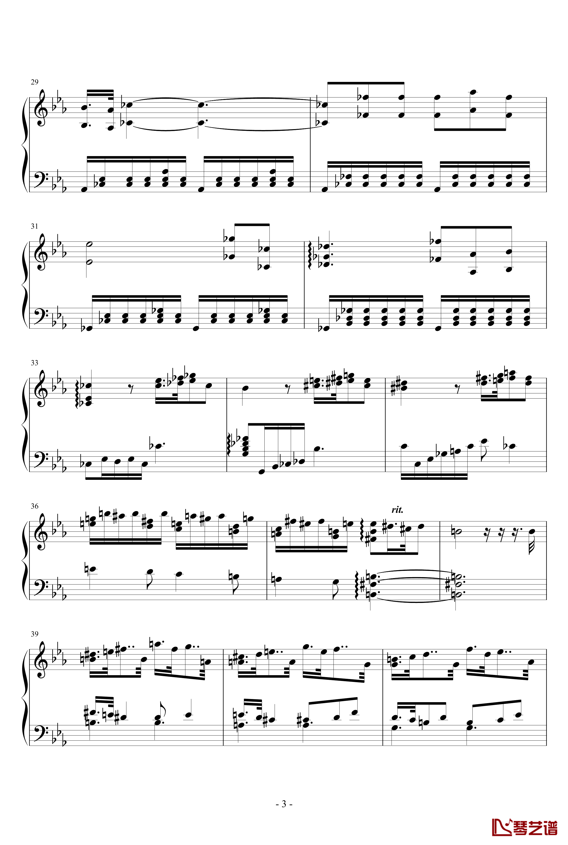 Fantasia I钢琴谱-nzh19343