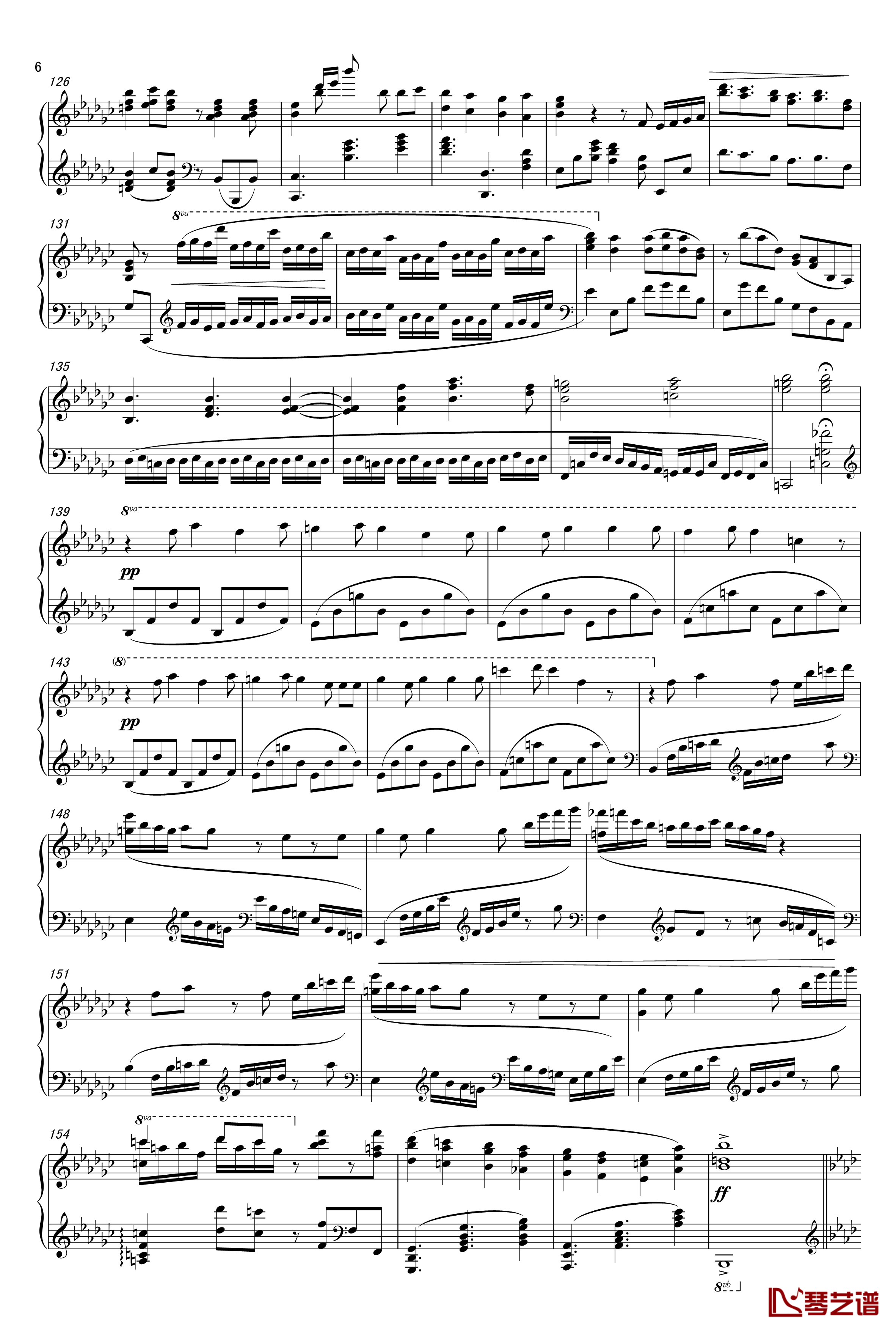 ロミオとシンデレラ钢琴谱-初音未来6