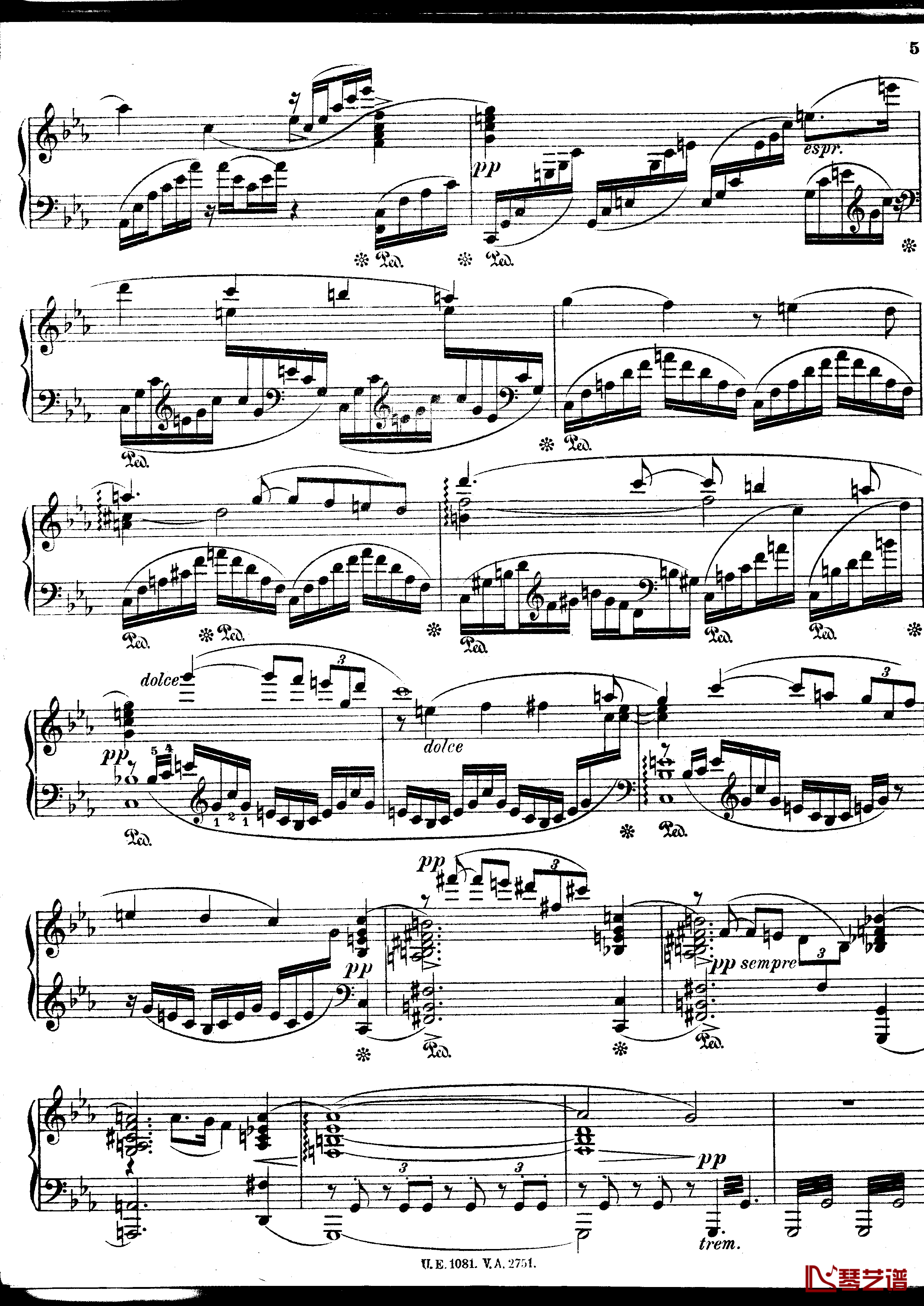 死与净化  Op.24钢琴谱-施特劳斯3