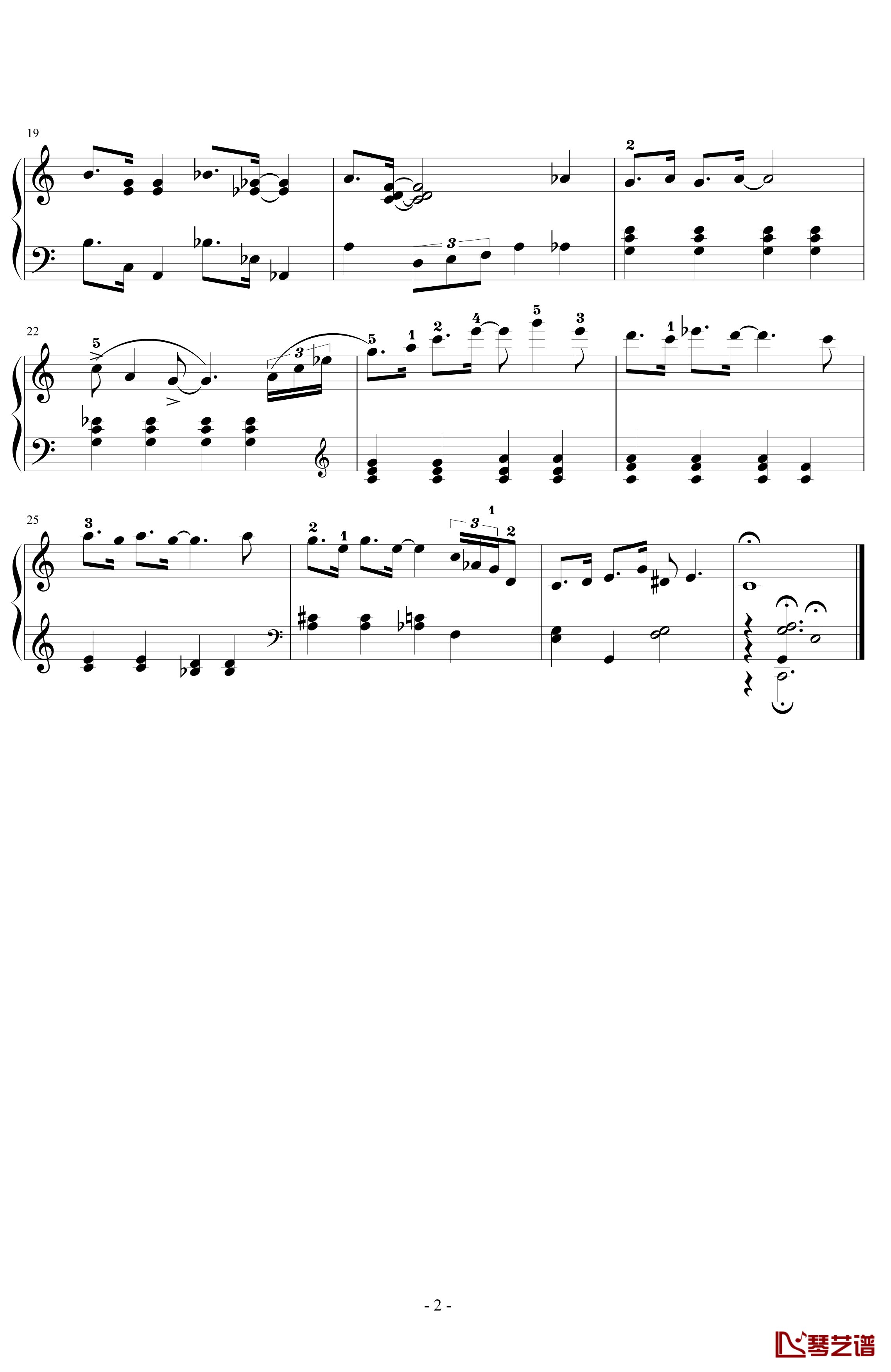 美国歌曲钢琴谱-爵士-伊贝尔2
