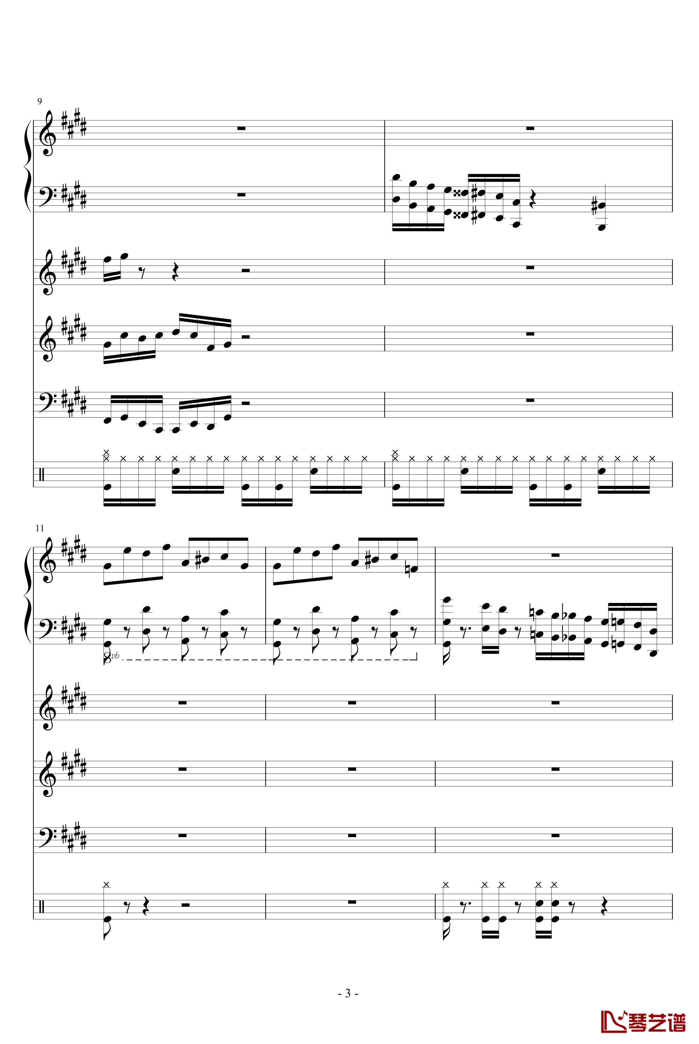 MR.FUCK钢琴谱-ansaiy3