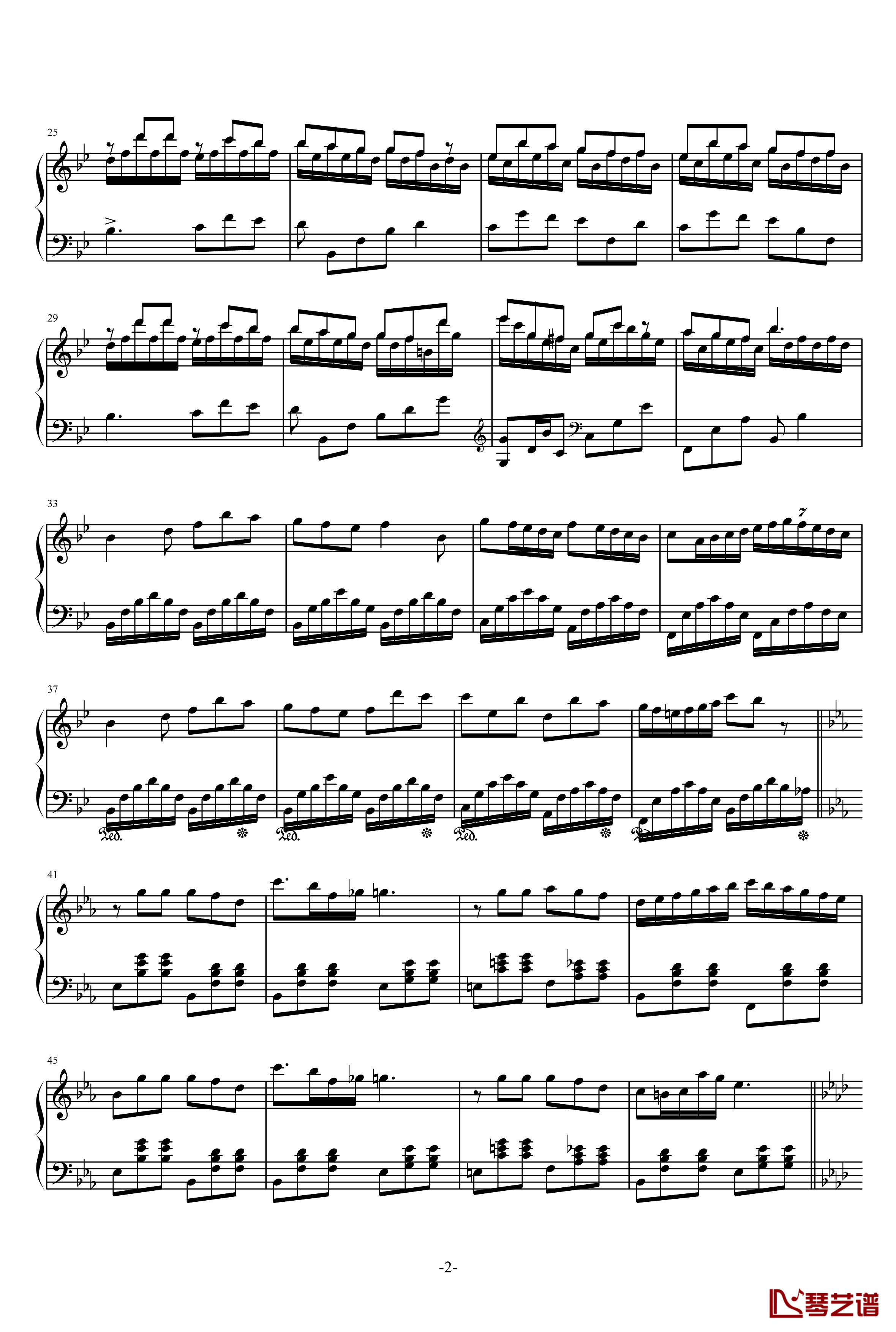 回旋曲钢琴谱-乐之琴2