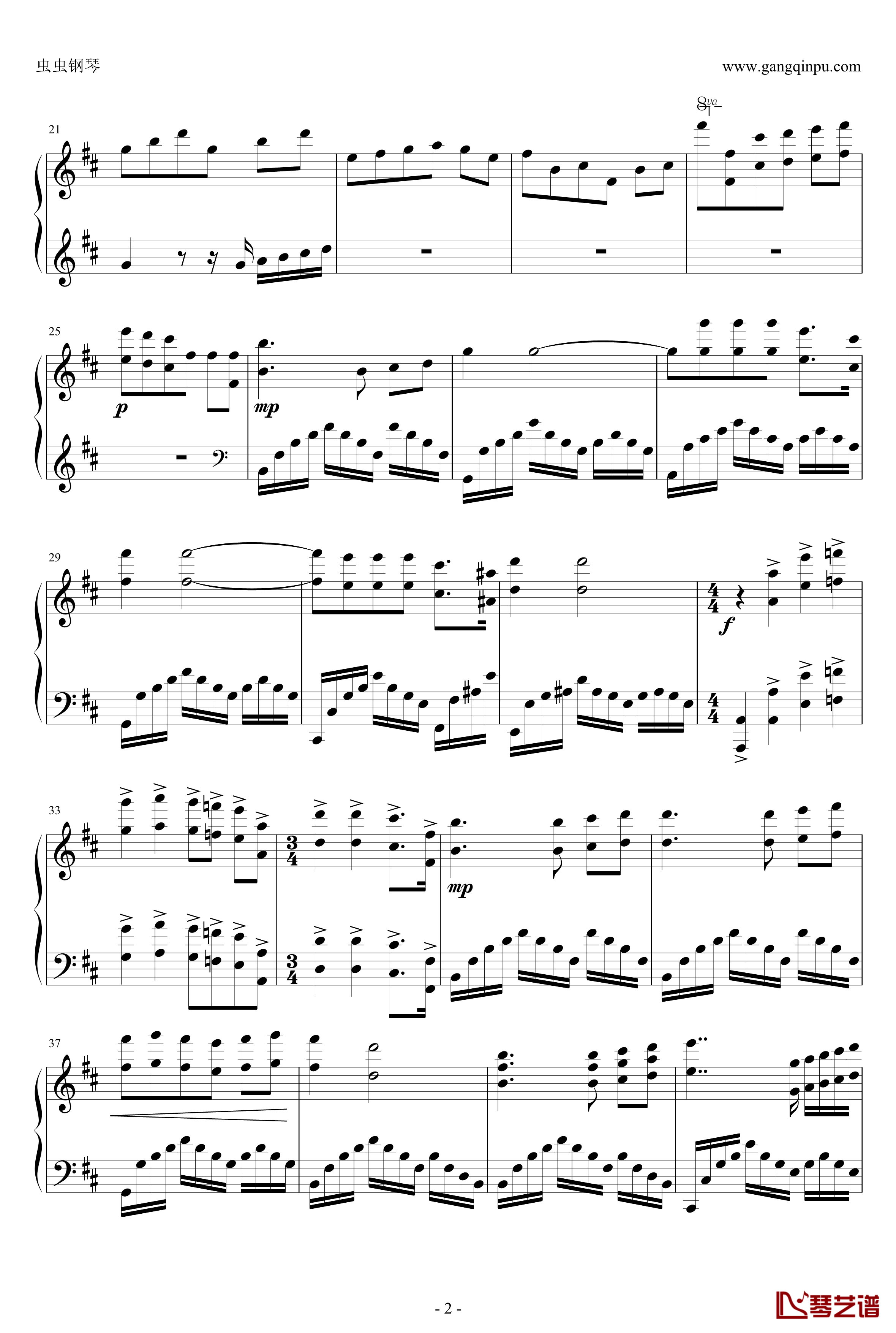 Tosca钢琴谱-马克西姆-Maksim·Mrvica2