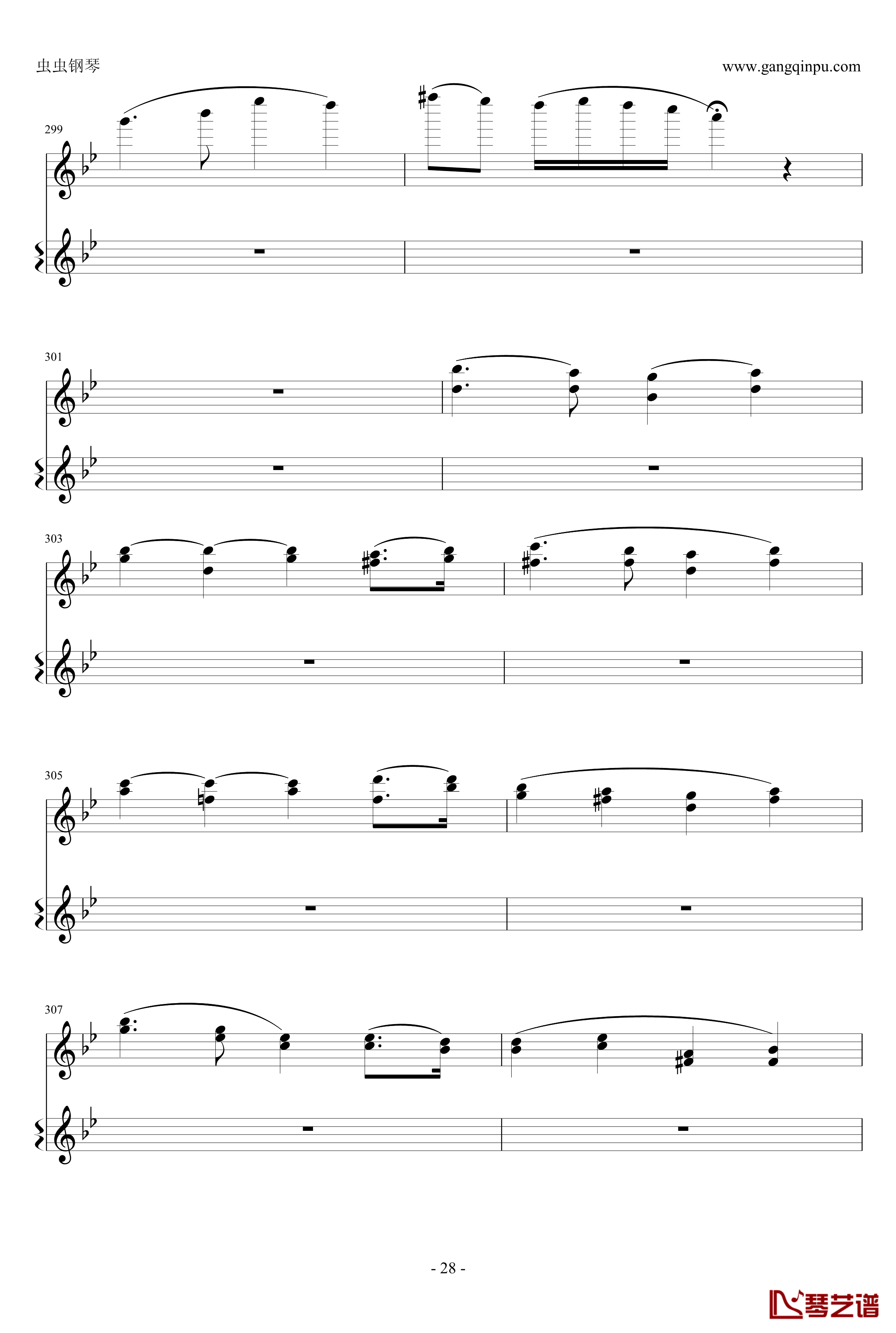 意大利国歌钢琴谱-变奏曲修改版-DXF28