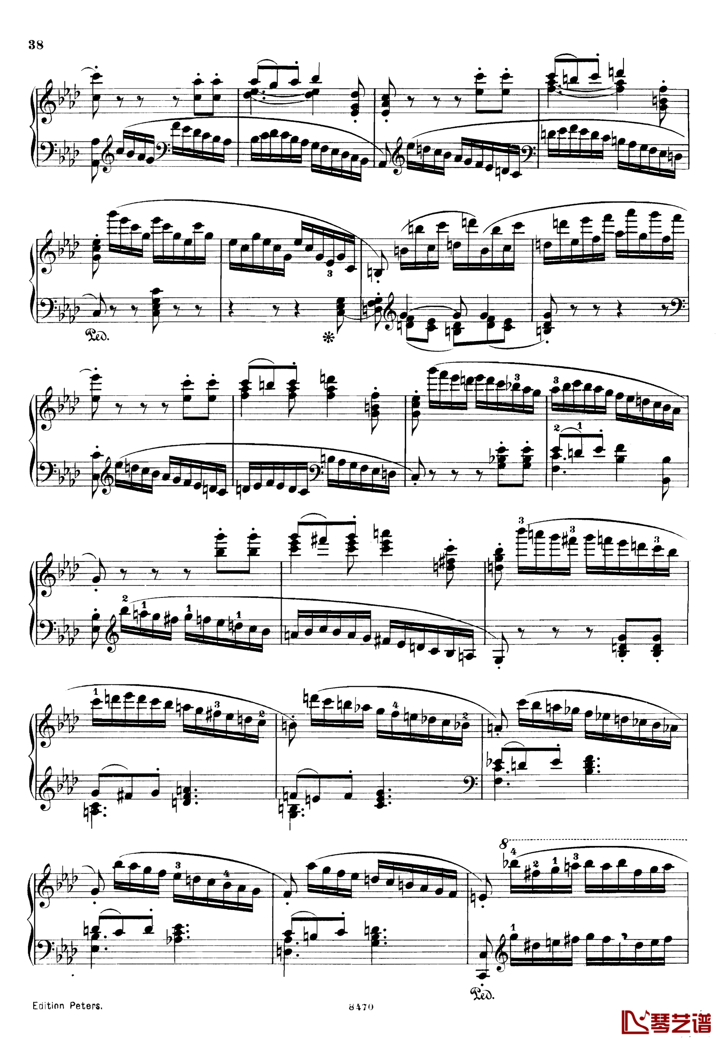 升c小调第三钢琴协奏曲Op.55钢琴谱-克里斯蒂安-里斯38