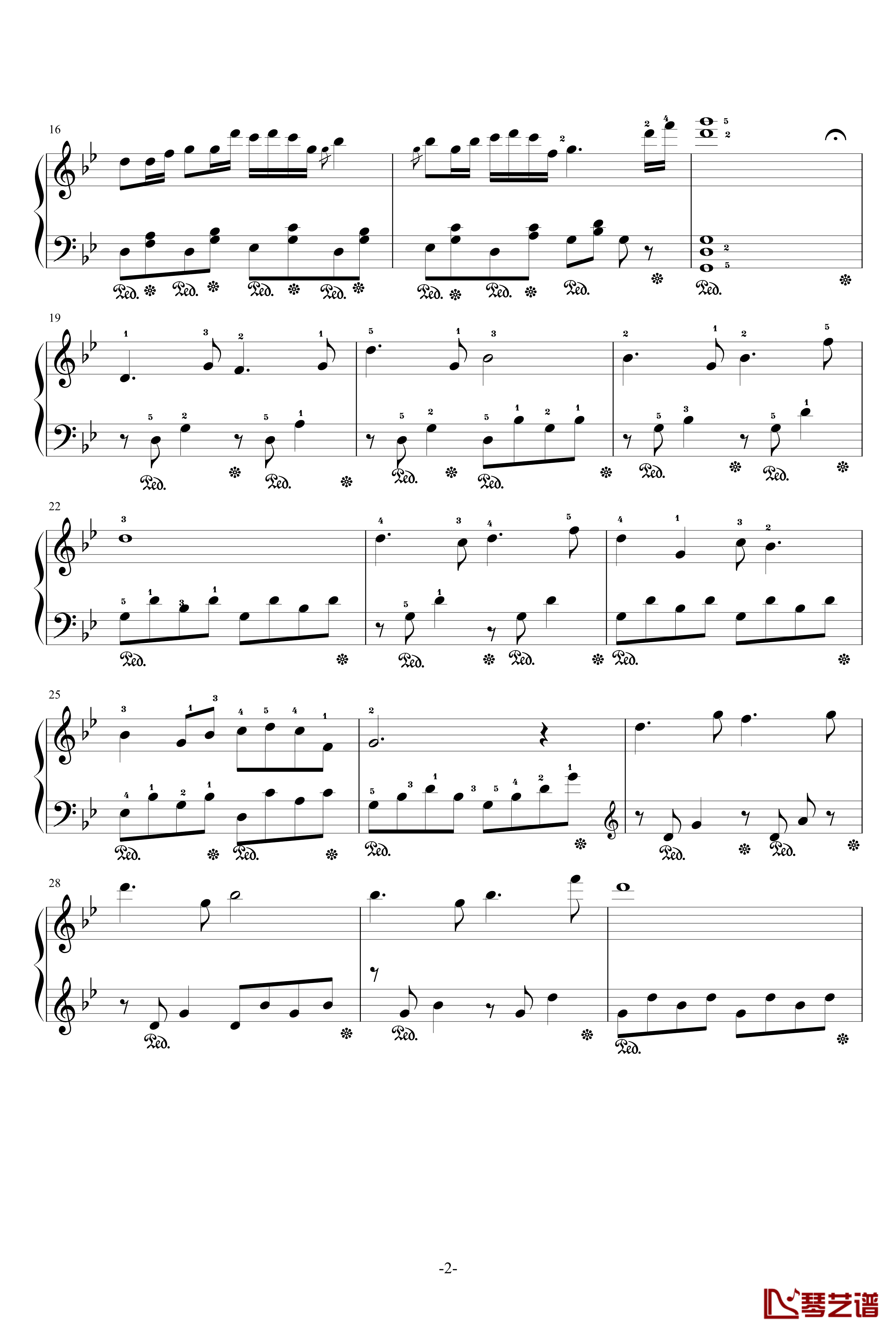侗族多耶舞钢琴谱-最终修改版-戴尚辉2