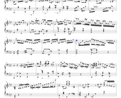 Jazz Chopin Impromptu Op.29钢琴谱-独奏-Carl Orrje