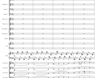 Symphonic Poem No.3, Op.91 Part 1钢琴谱-一个球