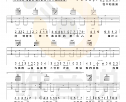 《欢》吉他谱-苏琛-C调-弹唱六线谱