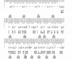 韩红《梨花又开放》吉他谱-Guitar Music Score