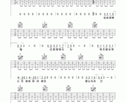 安图声乐队《平庸之辈》吉他谱(E调)-Guitar Music Score