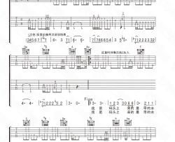 张玮玮《水手》吉他谱-Guitar Music Score