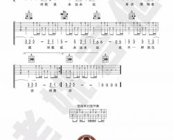 丢火车乐队《茶底世界》吉他谱(D调)-Guitar Music Score
