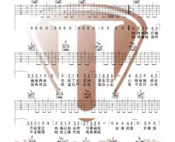 张学友《饿狼传说》吉他谱(E调)-Guitar Music Score