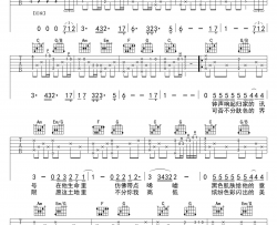 Beyond《光辉岁月》吉他谱(E调)-Guitar Music Score